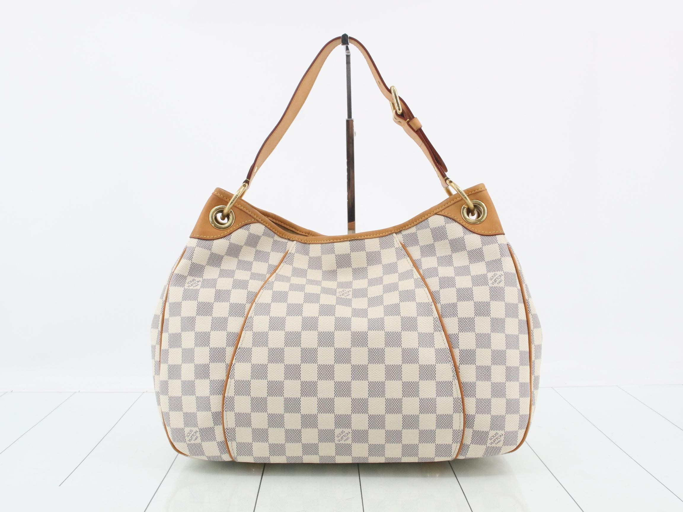 Damier Azur Galliera PM Shoulder Bag — view 2