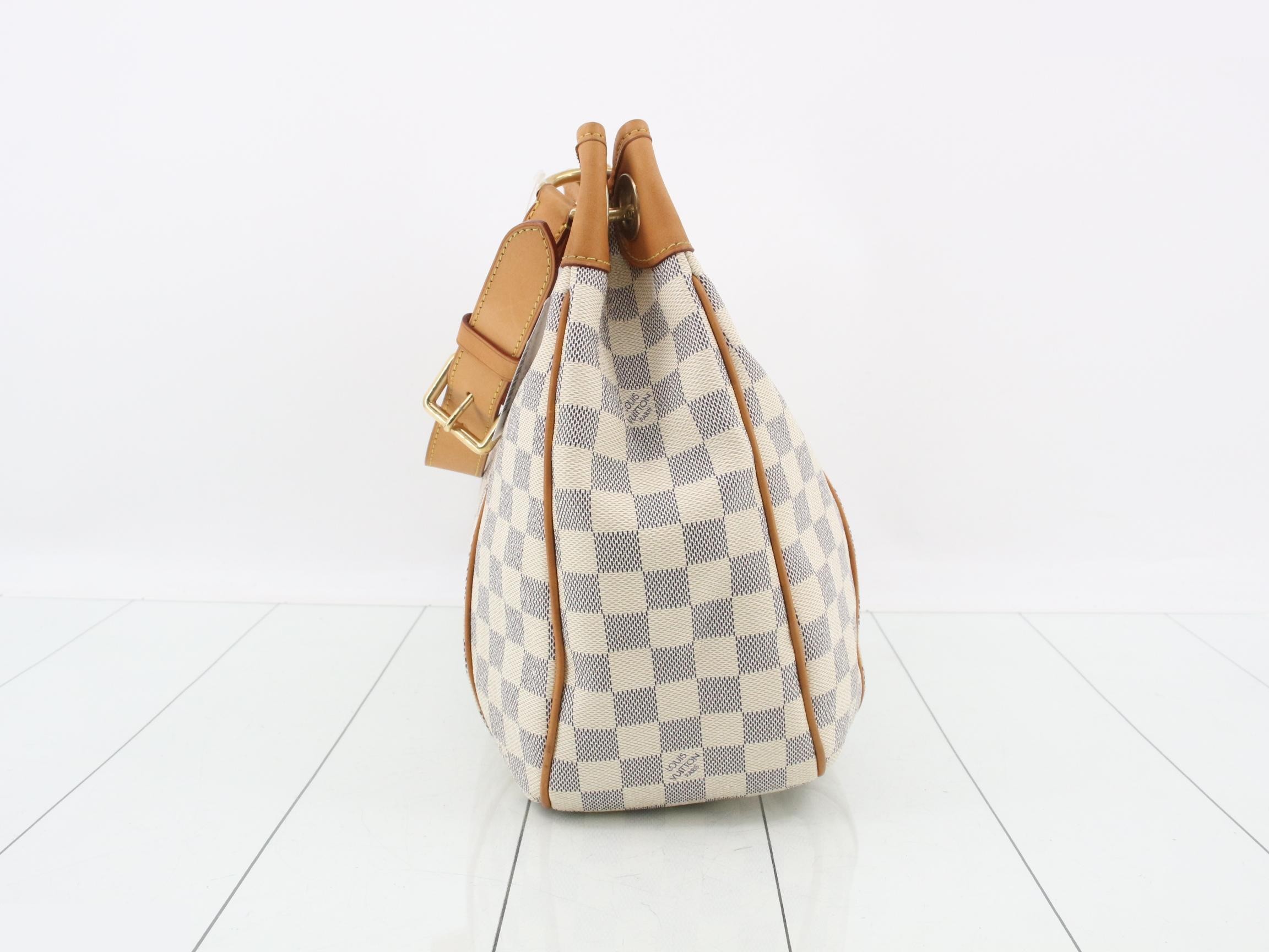 Damier Azur Galliera PM Shoulder Bag — view 4