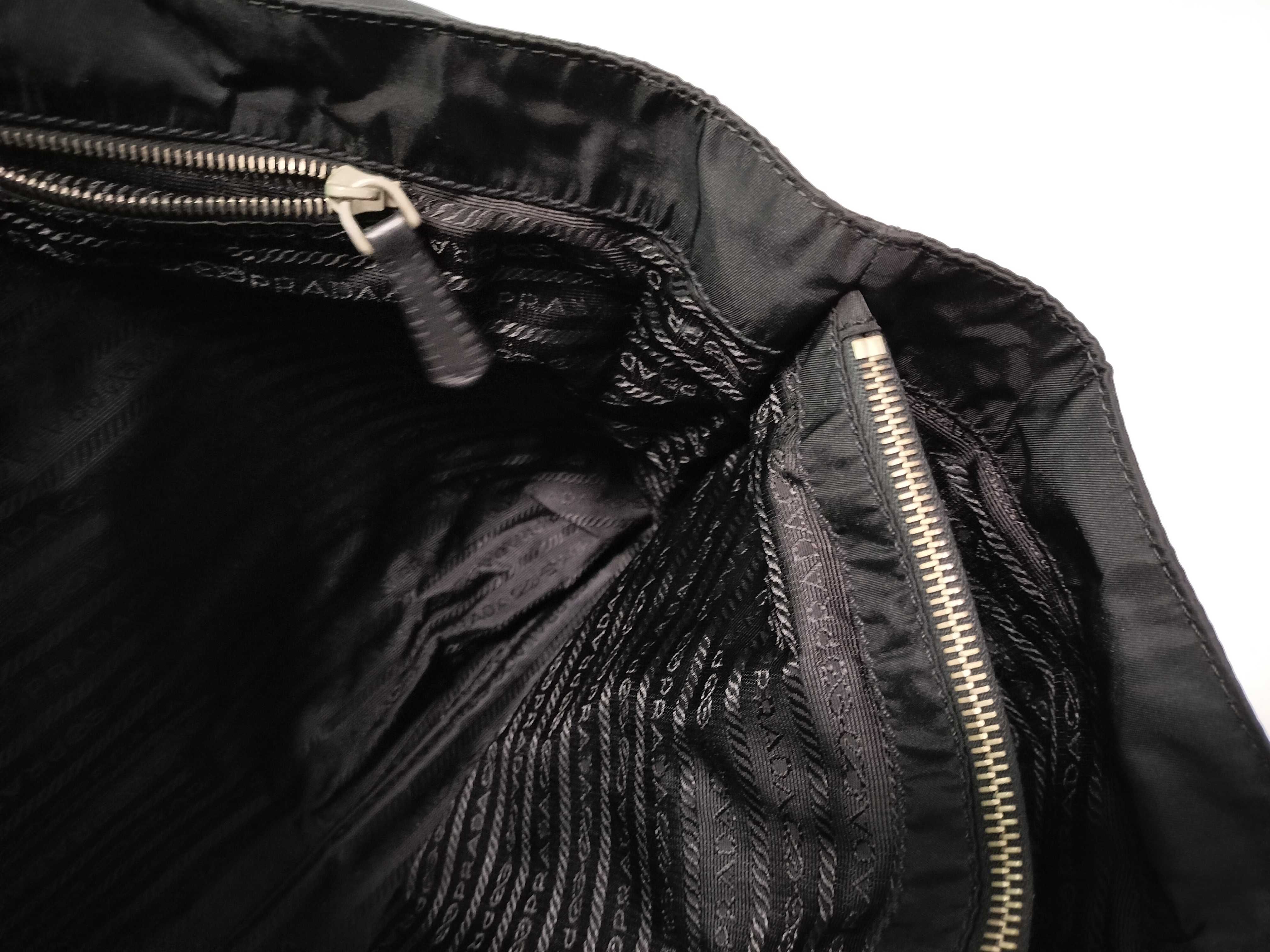 Nylon Prada Black Nylon Handbag — view 13