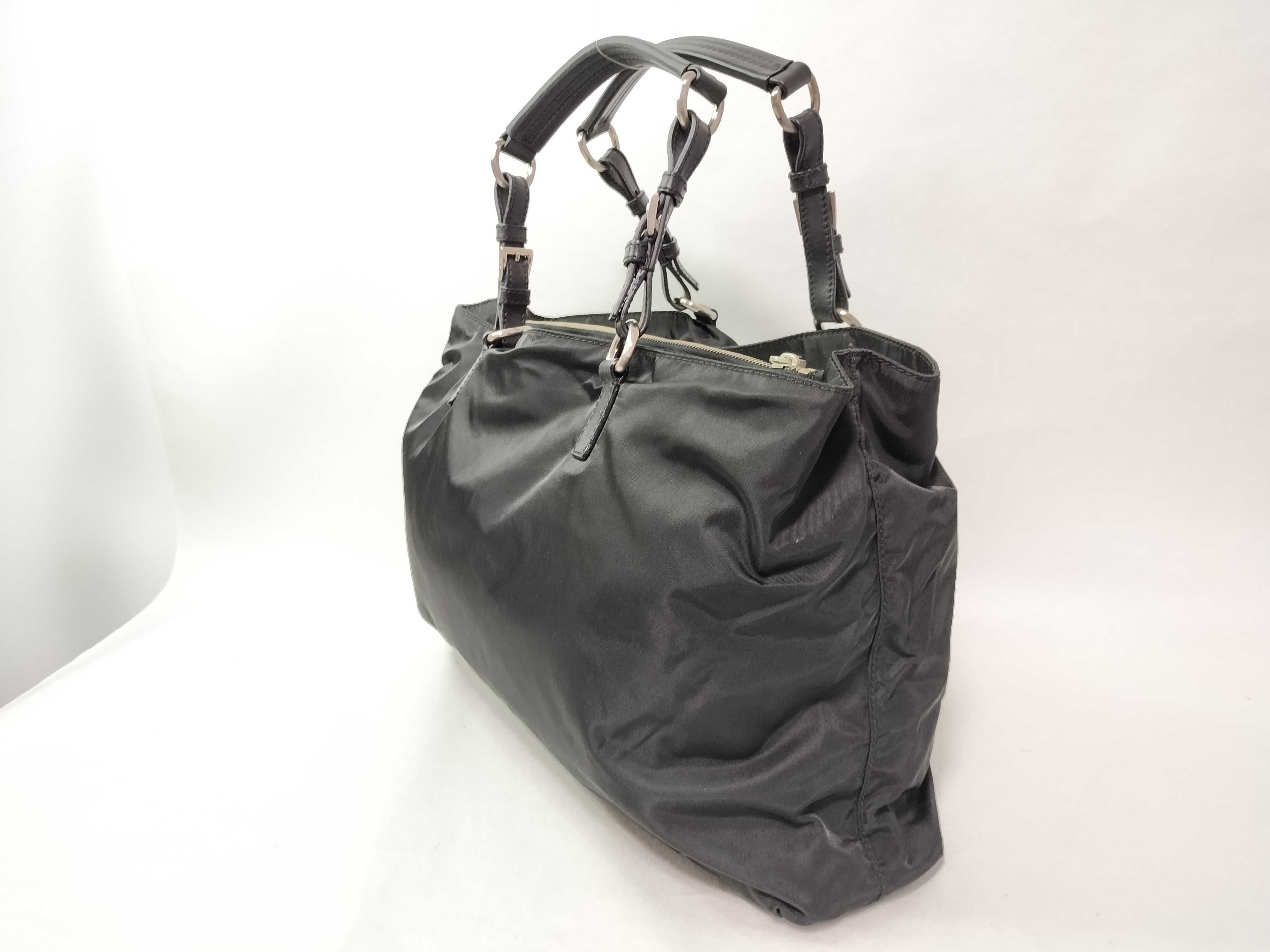 Nylon Prada Black Nylon Handbag — view 3