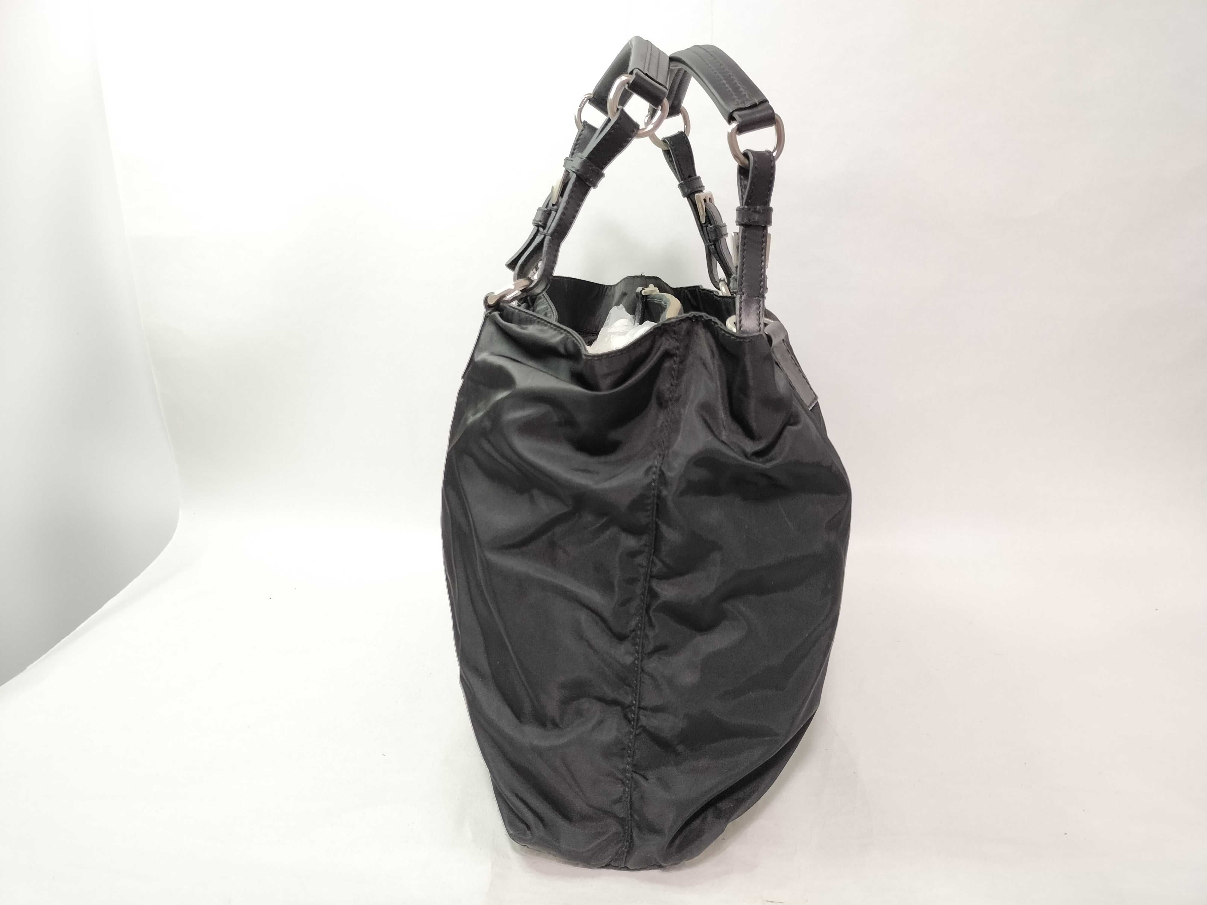 Nylon Prada Black Nylon Handbag — view 4