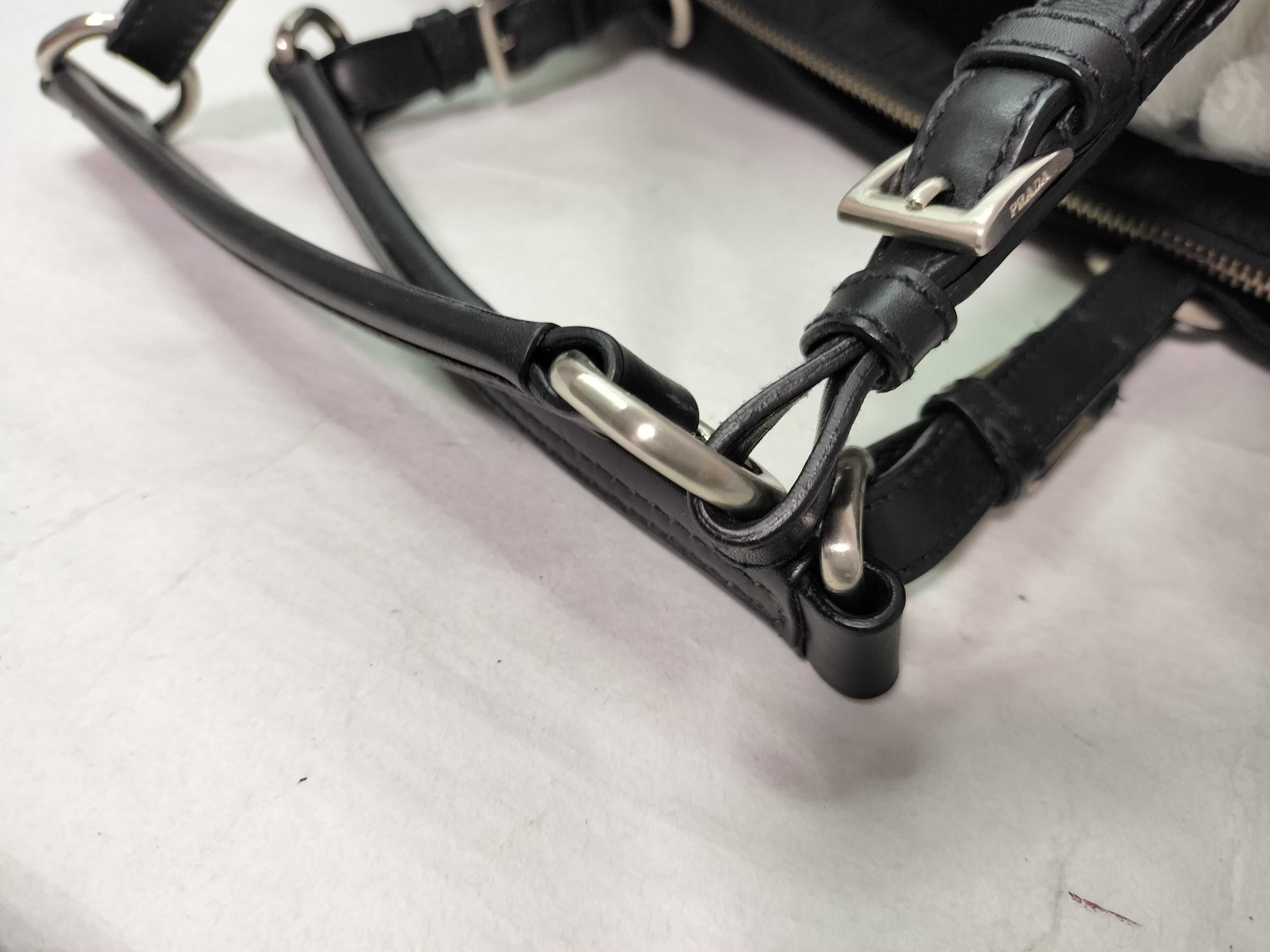 Nylon Prada Black Nylon Handbag — view 7