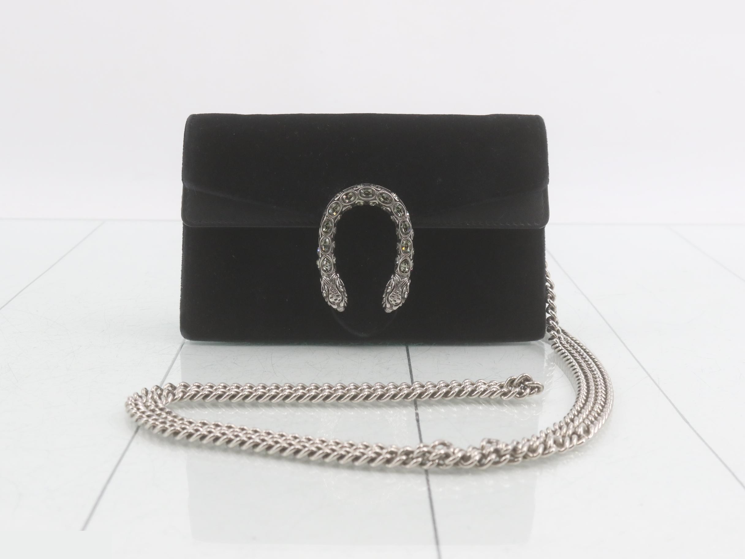 Dionysus Shoulder Bag, Velour, 476432