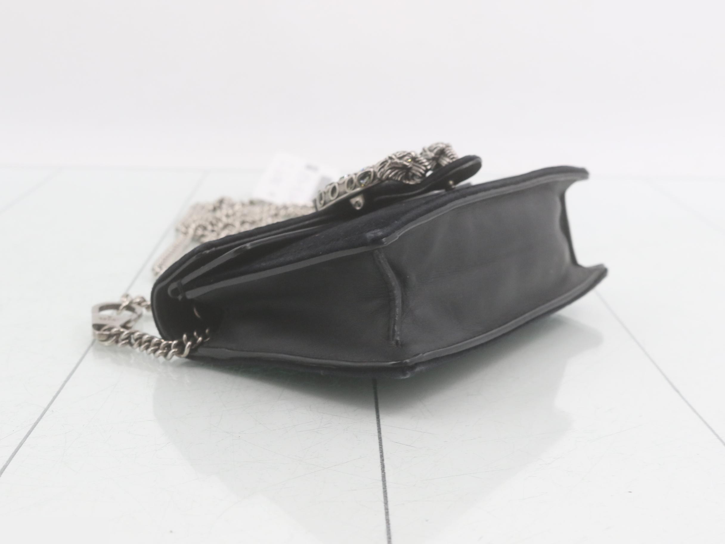 Dionysus Shoulder Bag, Velour, 476432 — view 5