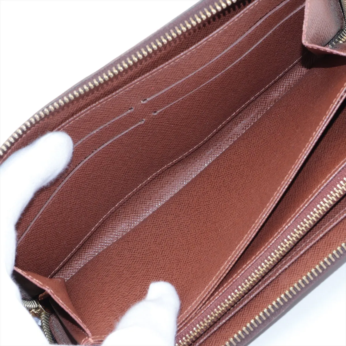 Monogram Zippy Wallet M60017 SP4163 Brown Round Zip Wallet — view 5