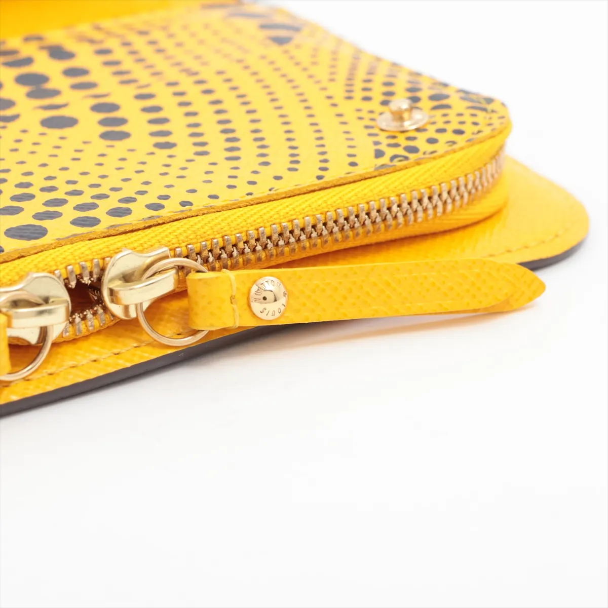 x Yayoi Kusama Monogram Pumpkin Dot Portefeuille Insolite M60453 Long Wallet Jaune CA2182 — view 10