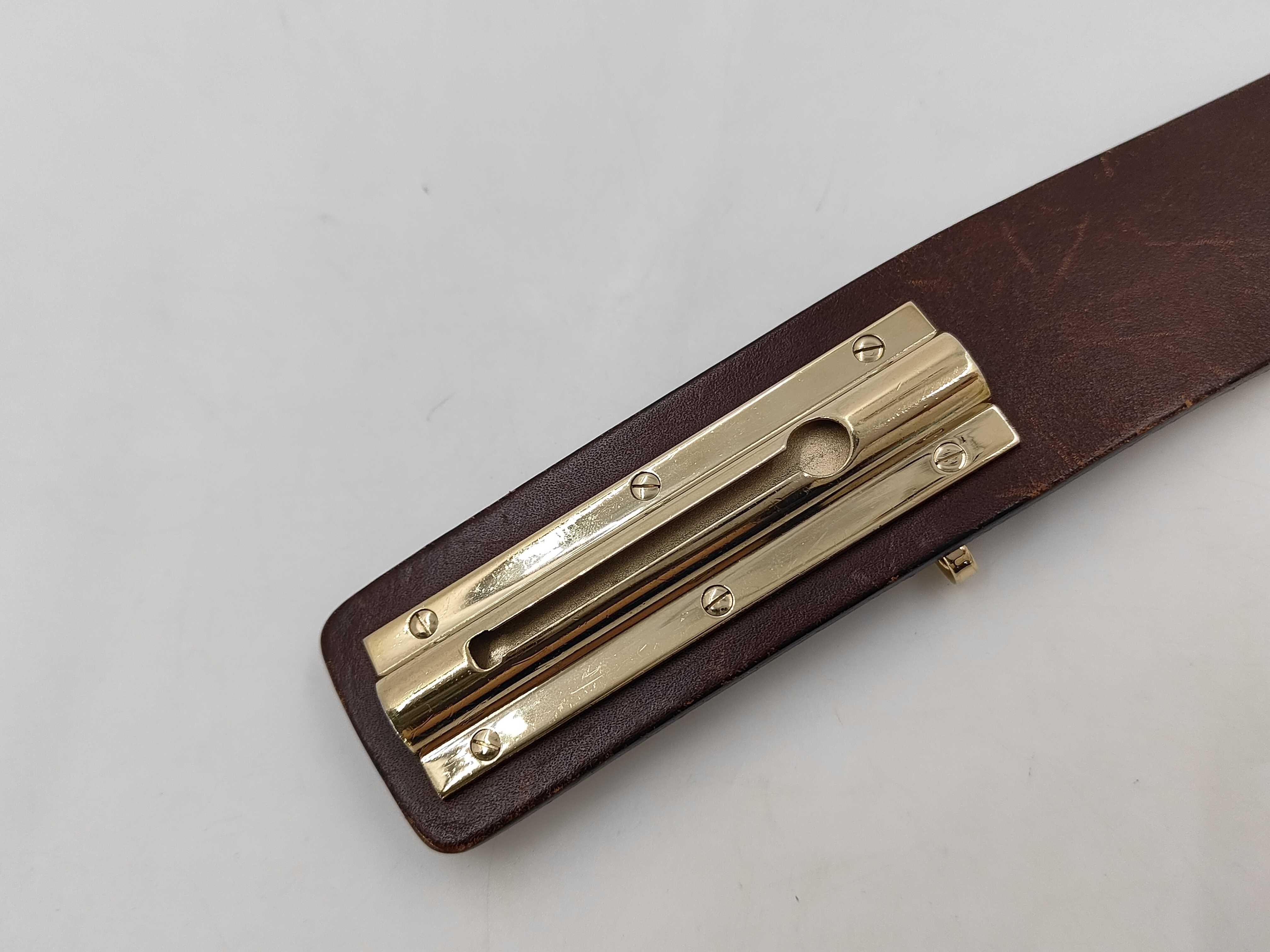 leather belt — view 3