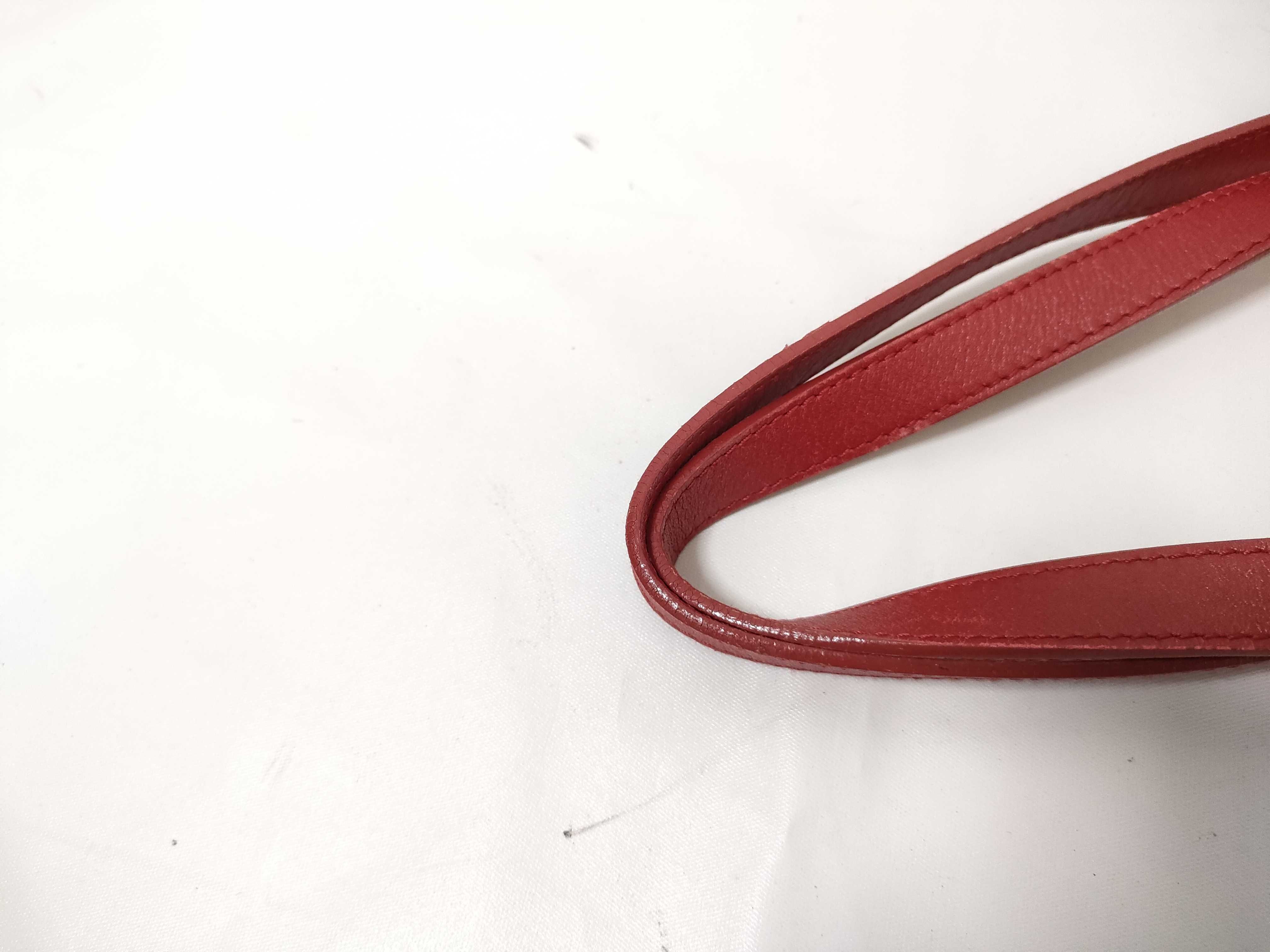 GG Canvas Tote 0021099 Red Tote Bag — view 4