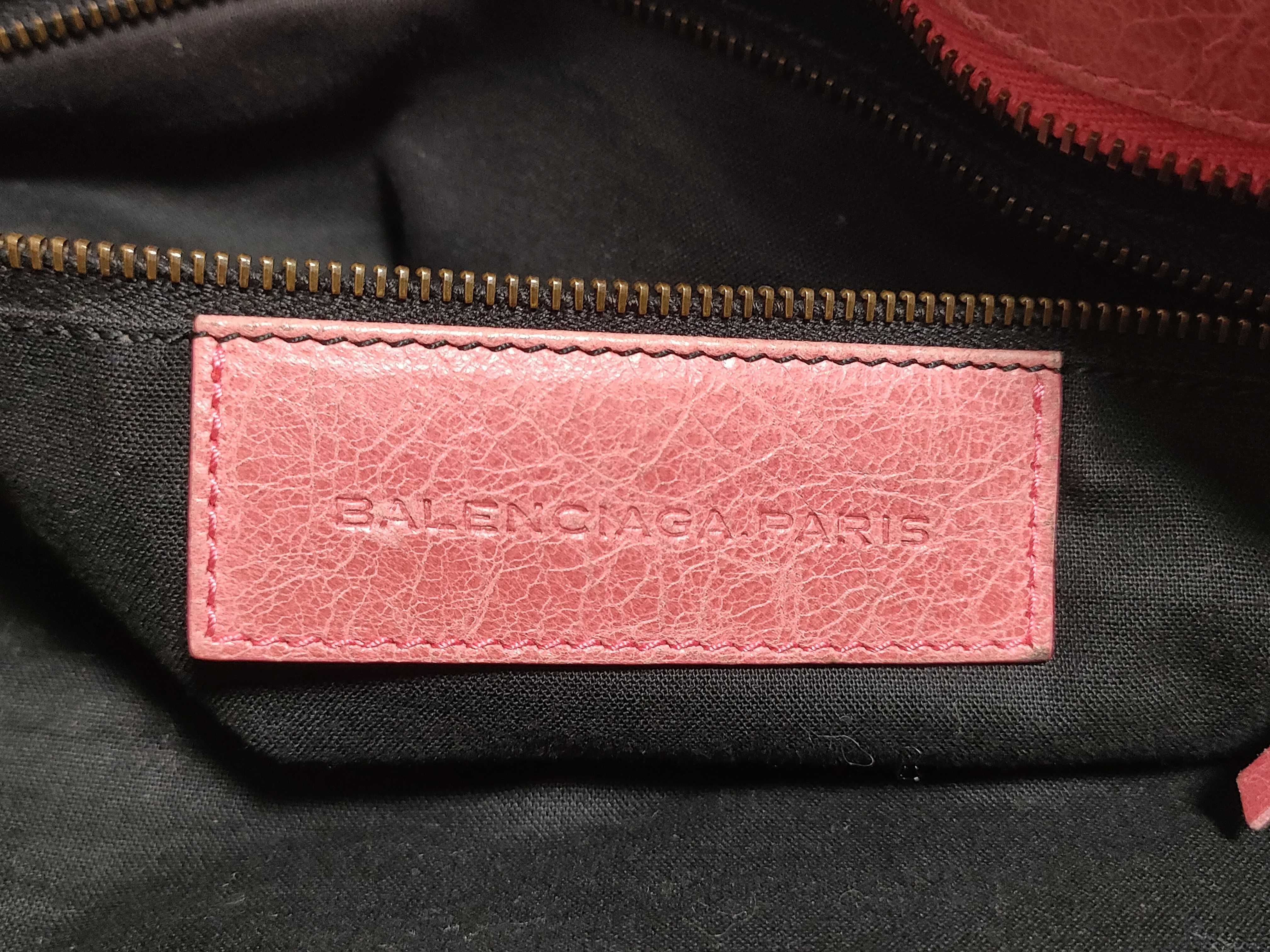 The City Bag - Balenciaga The City 2-way Pink Strap Shoulder Bag — view 15