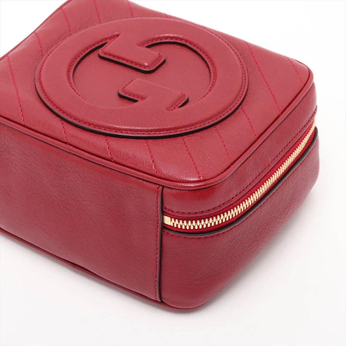 Blondie 744434 Leather 2-Way Handbag Red — view 3