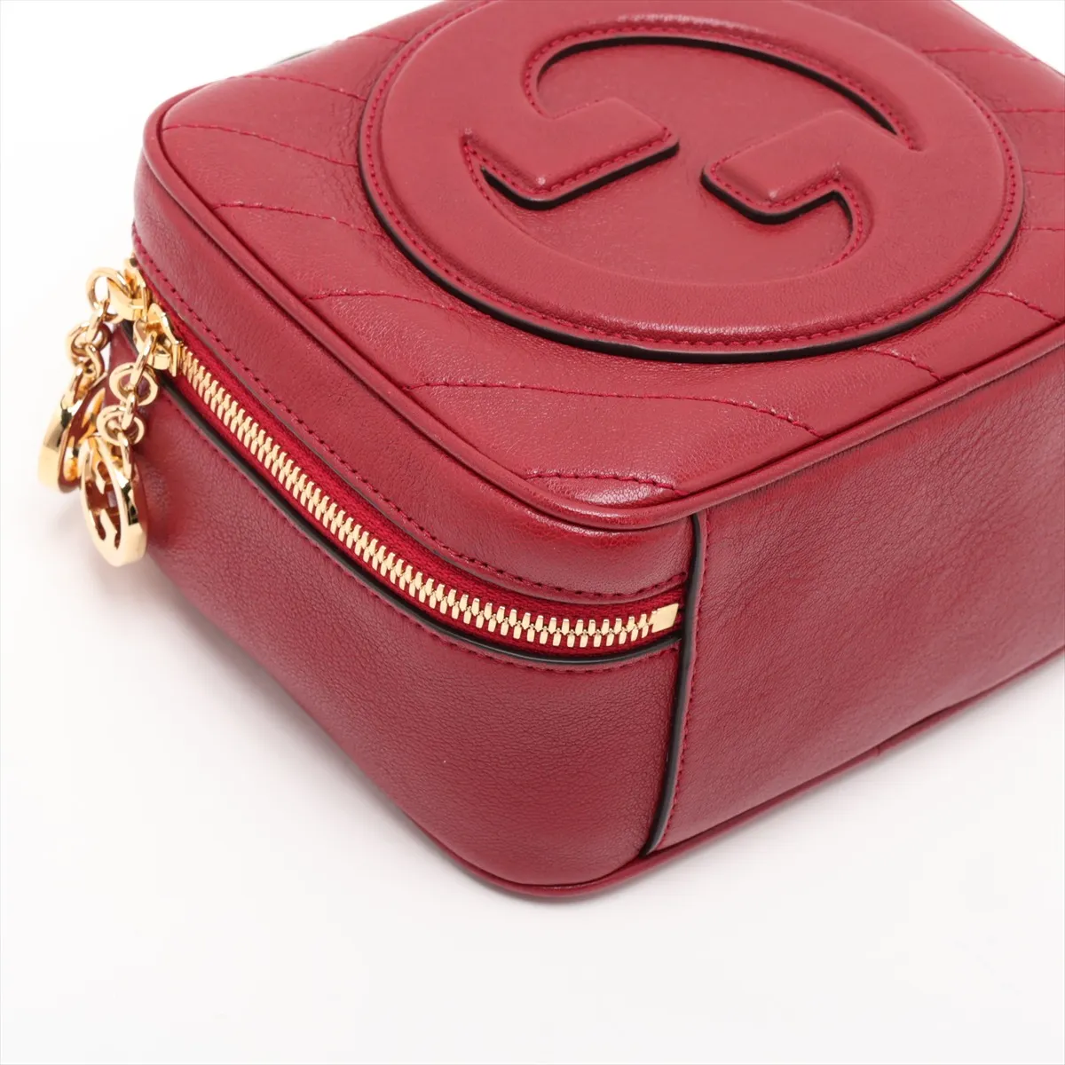 Blondie 744434 Leather 2-Way Handbag Red — view 4