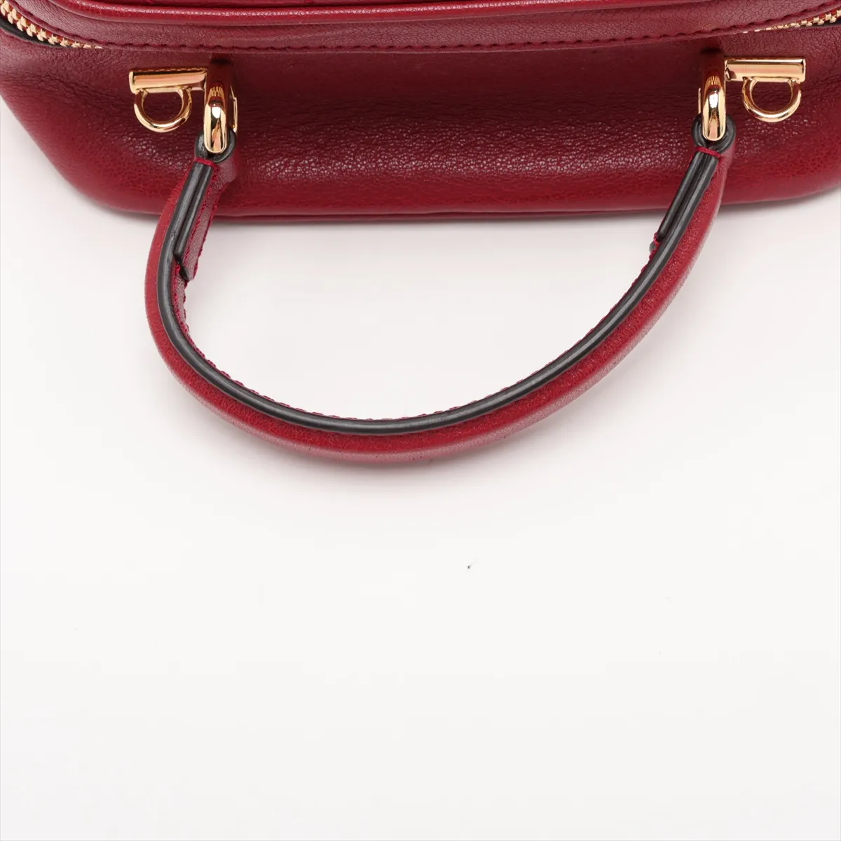 Blondie 744434 Leather 2-Way Handbag Red — view 5