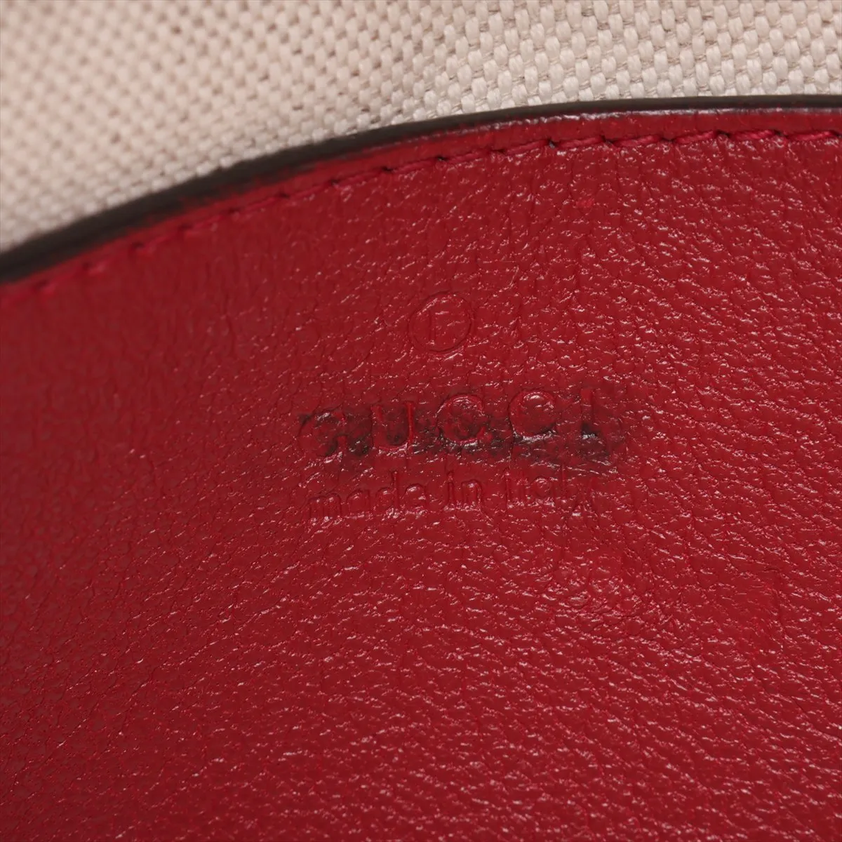 Blondie 744434 Leather 2-Way Handbag Red — view 10