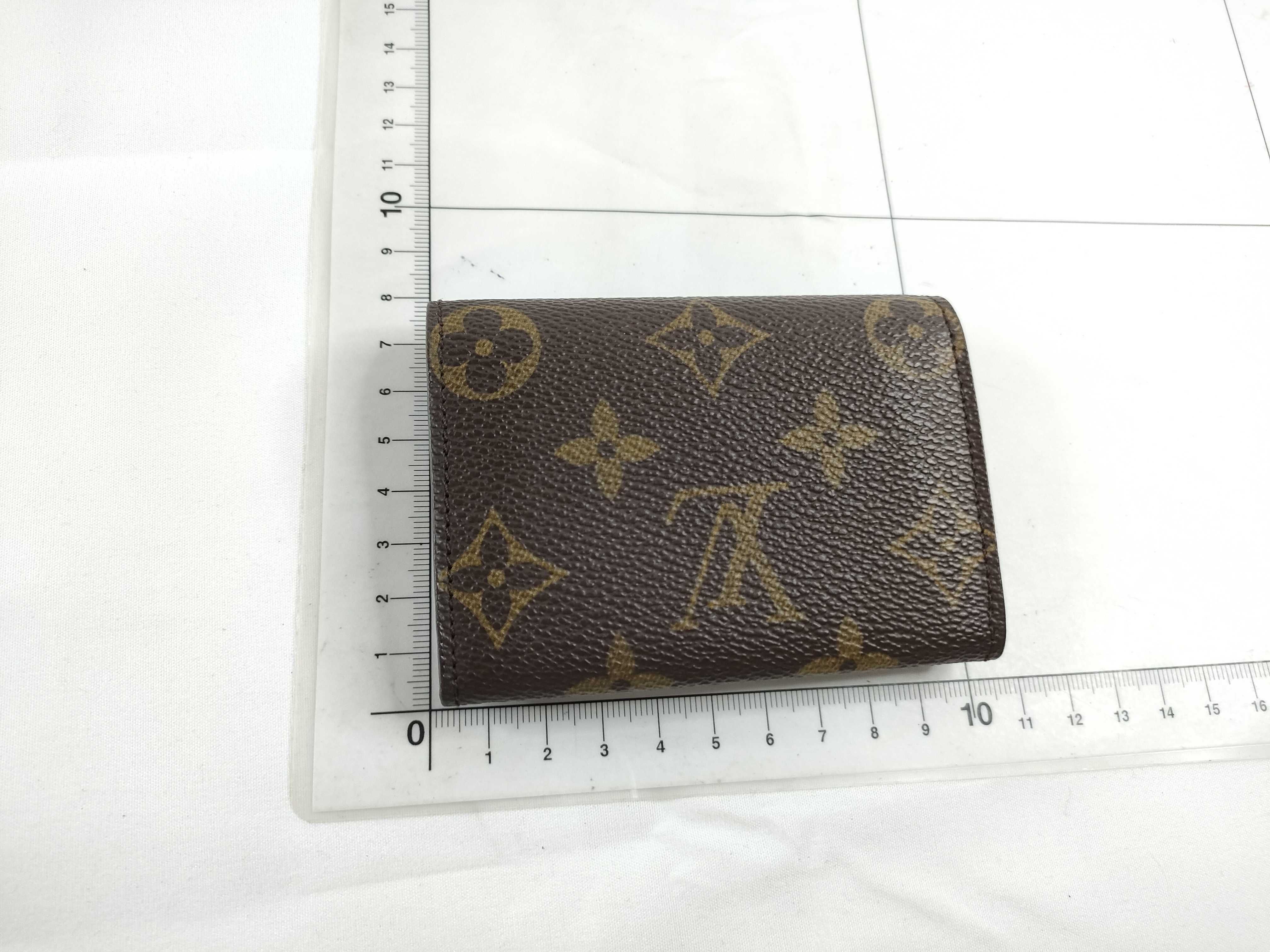 Monogram Louis Vuitton Monogram Portemonnaie Plat Coin Case M61930 Coin Case — view 2