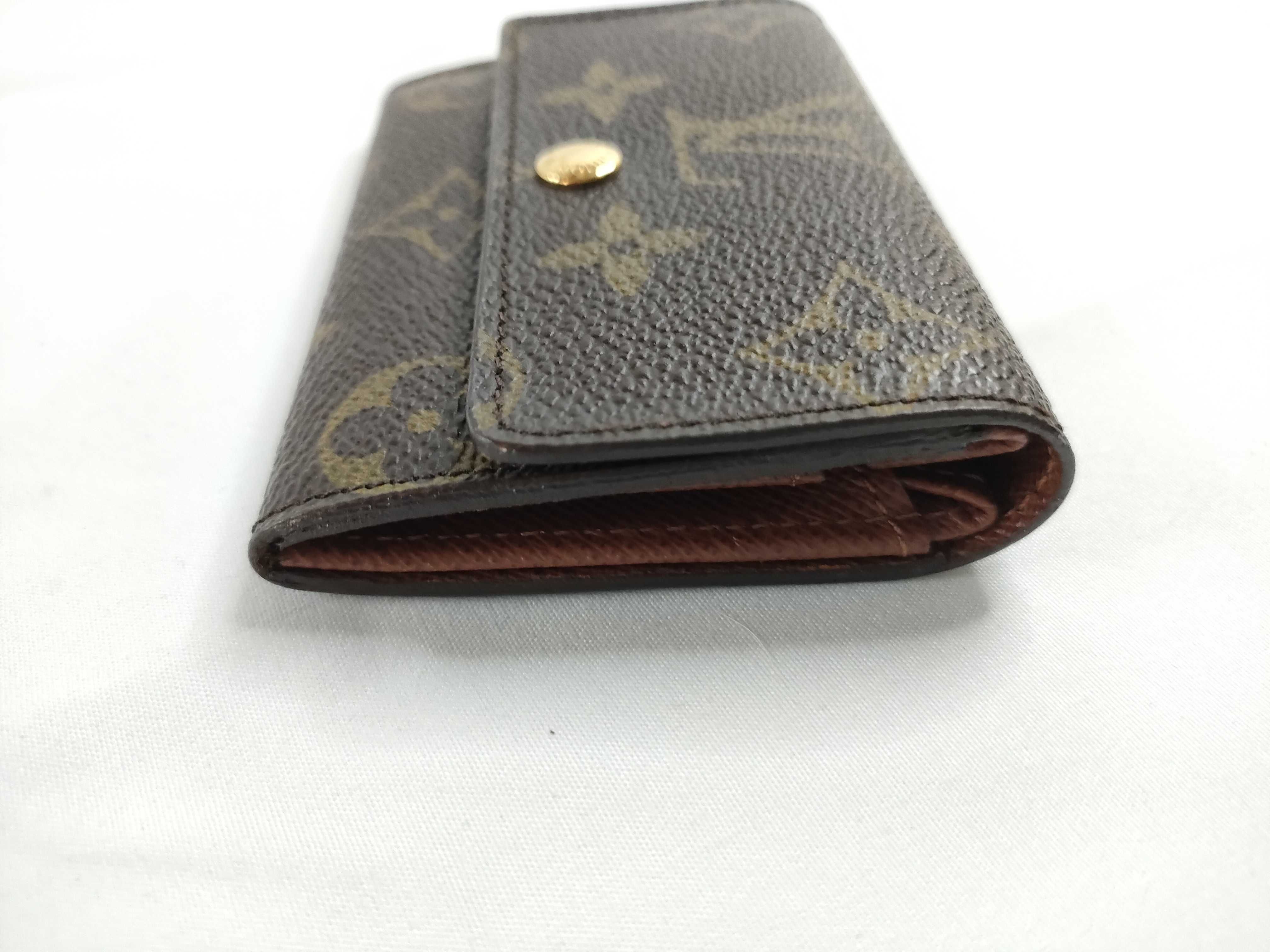 Monogram Louis Vuitton Monogram Portemonnaie Plat Coin Case M61930 Coin Case — view 5