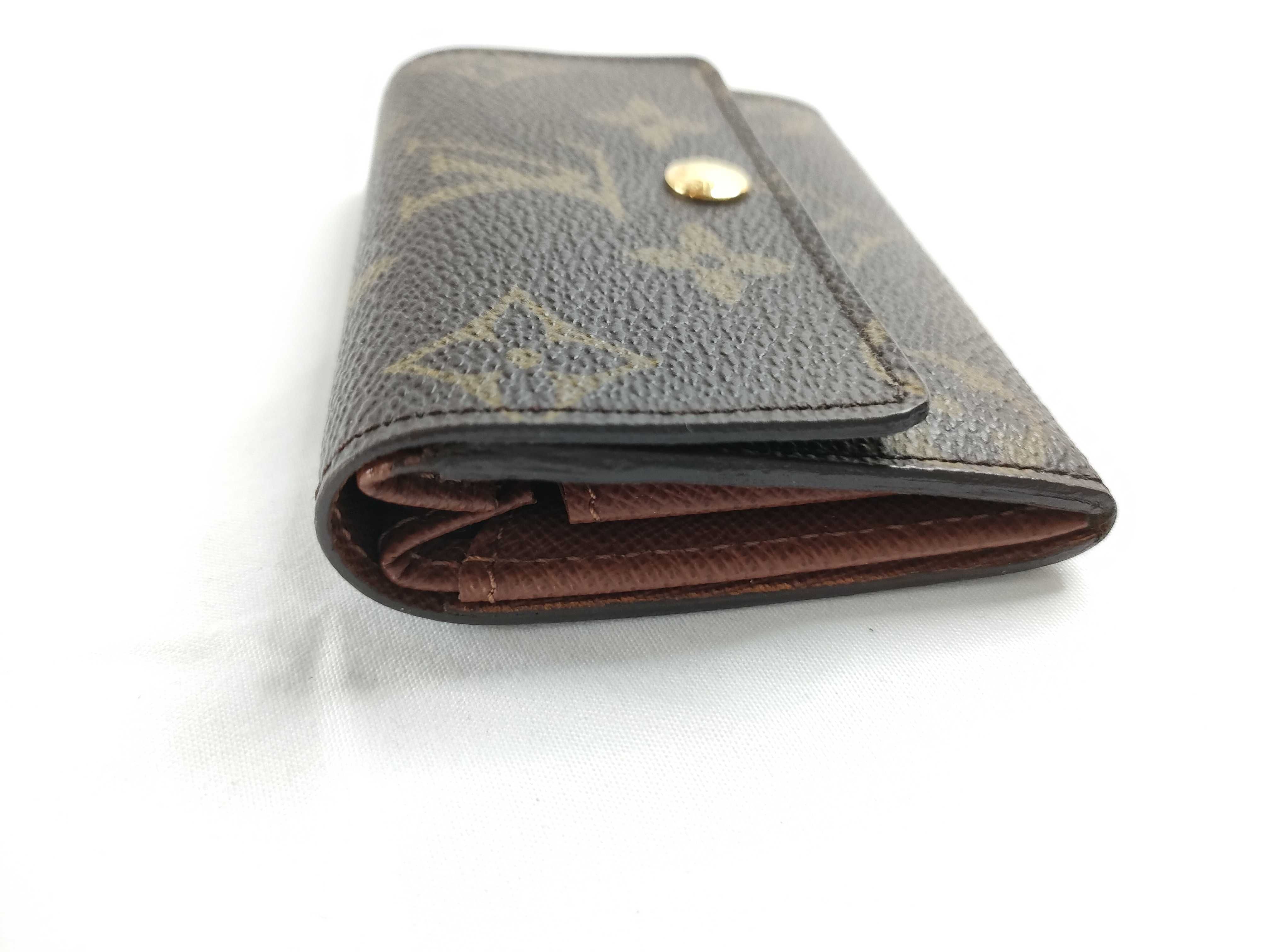 Monogram Louis Vuitton Monogram Portemonnaie Plat Coin Case M61930 Coin Case — view 7