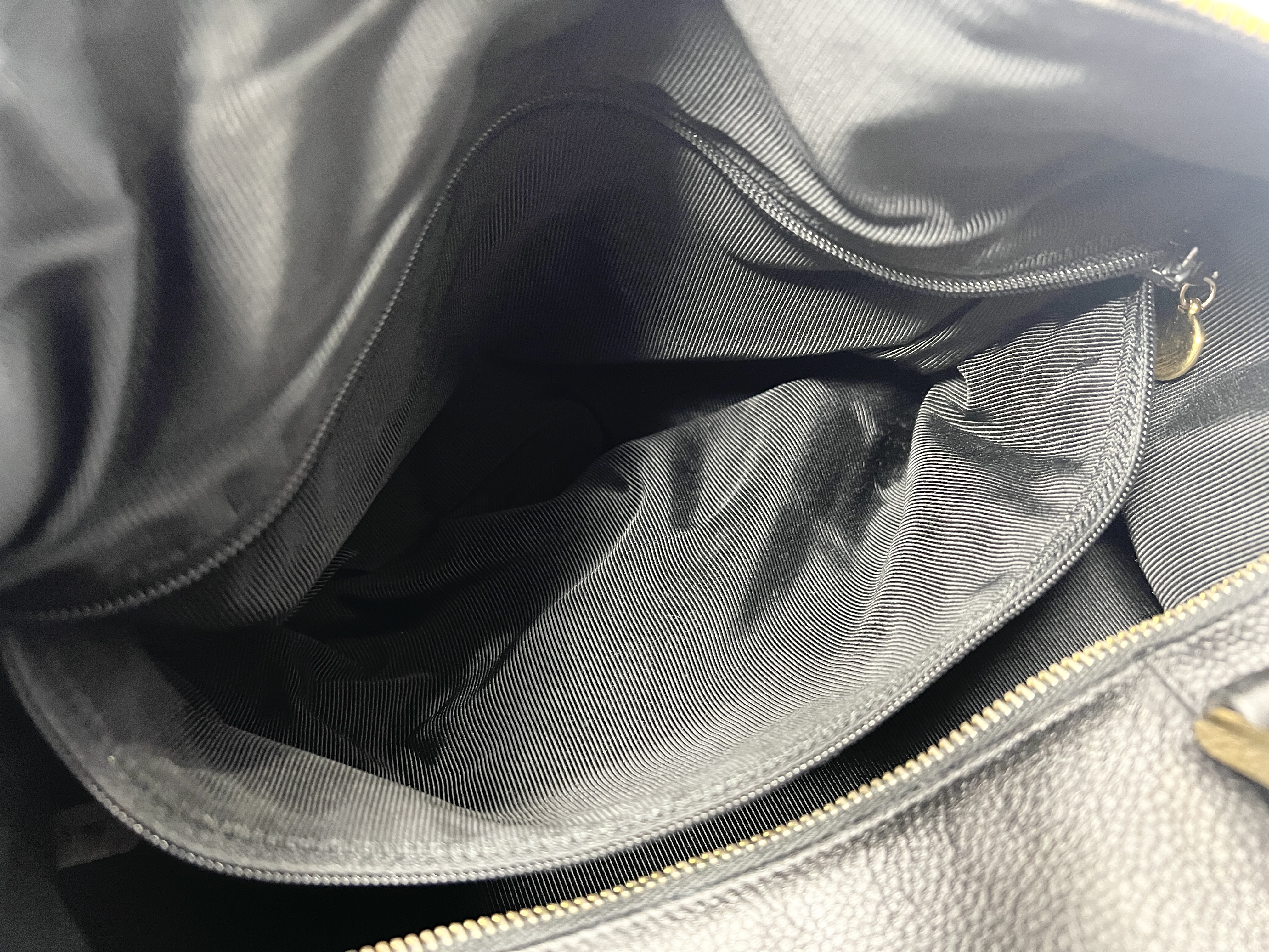 Coco Mark Large Coco Caviar Skin Leather 2-way Shoulder Bag, Handbag, Boston Bag (Series 3) — view 9