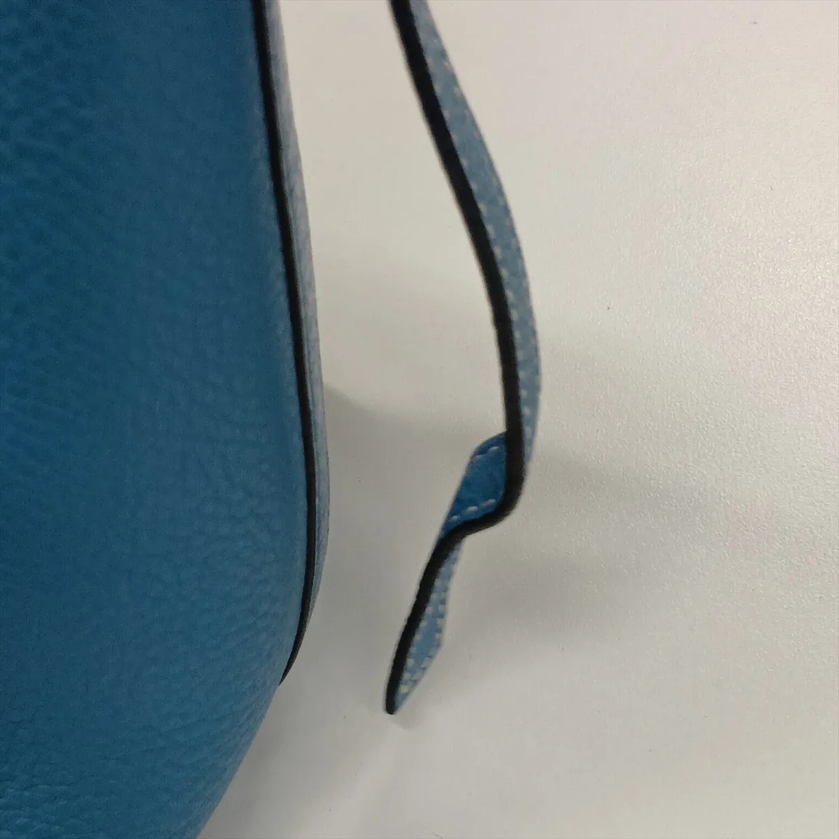 Picotin 18 PM, Taurillon Clemence leather, Blue Jean, Silver hardware, H: 2004 — view 12