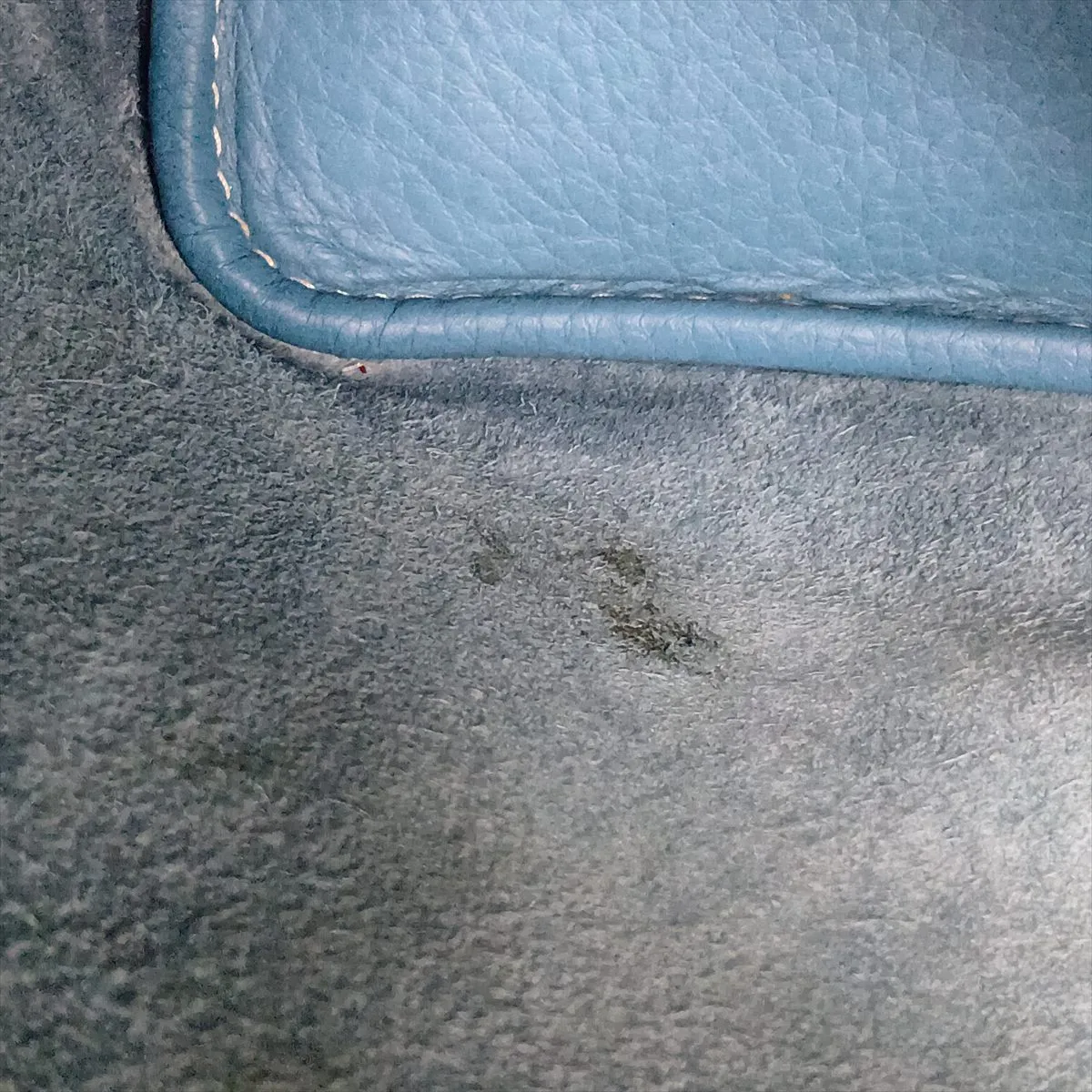 Picotin 18 PM, Taurillon Clemence leather, Blue Jean, Silver hardware, H: 2004 — view 14