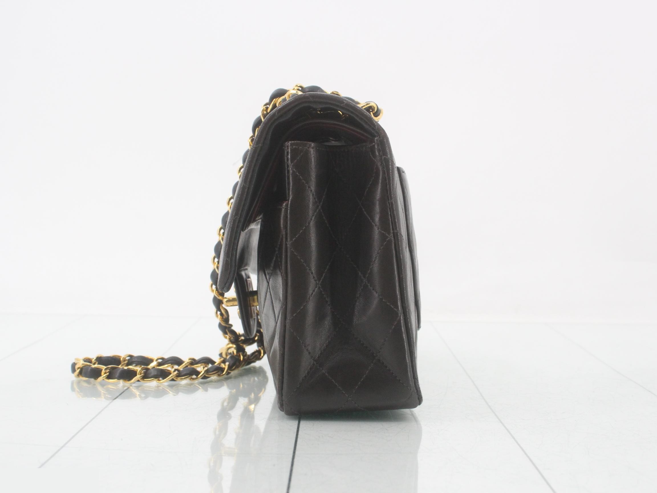 Matelassé Chain Shoulder Bag — view 3