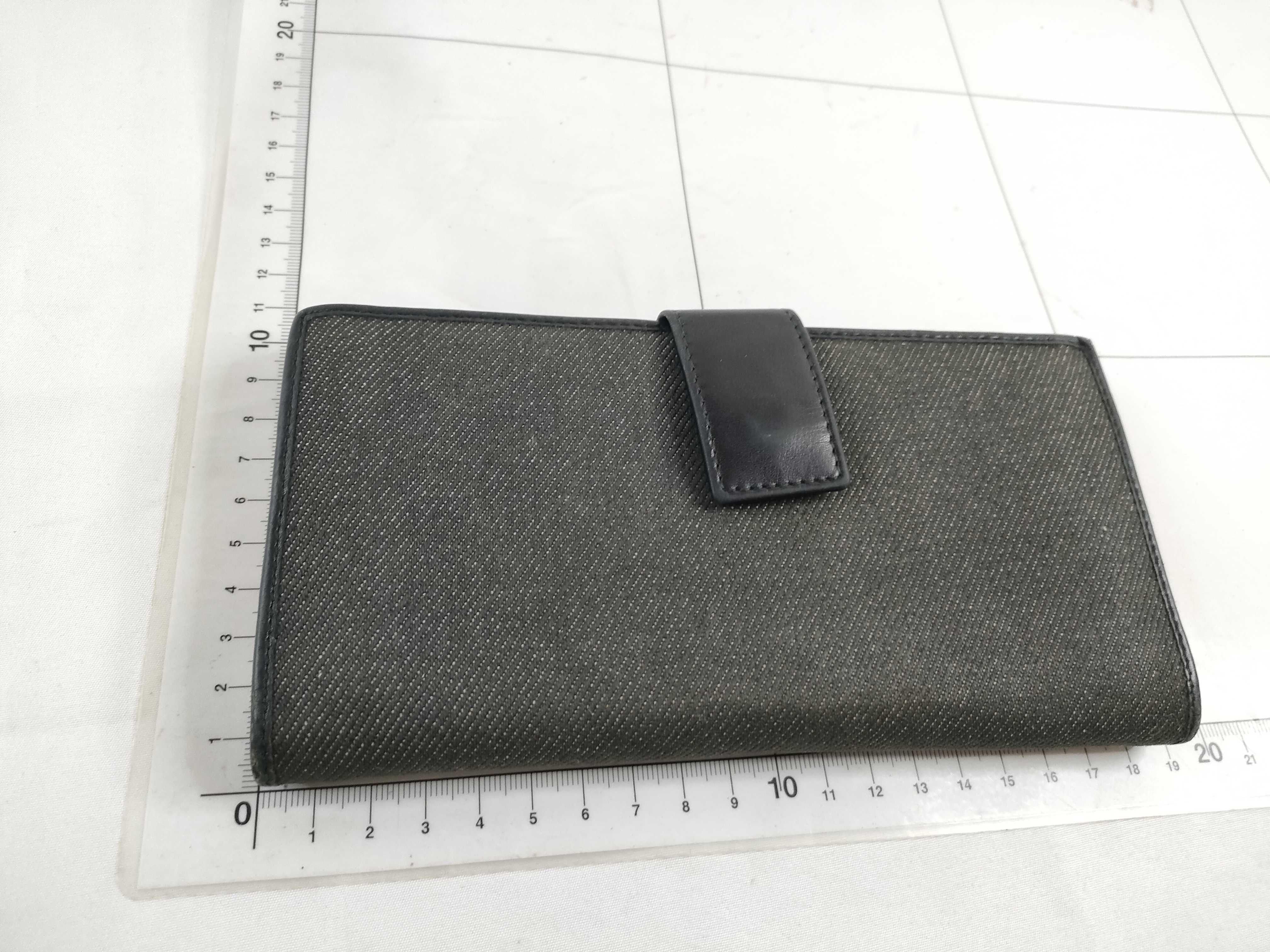 denim long wallet — view 2