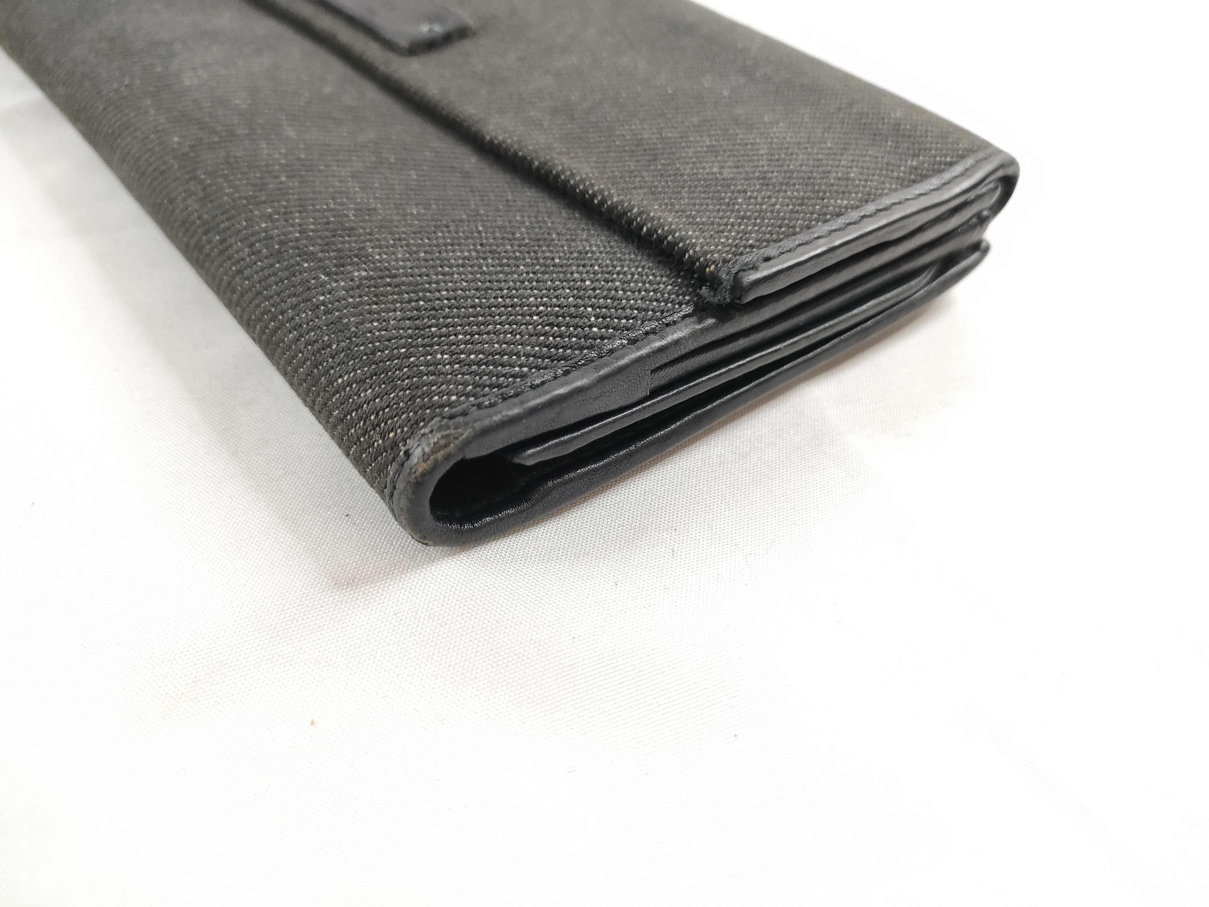 denim long wallet — view 3