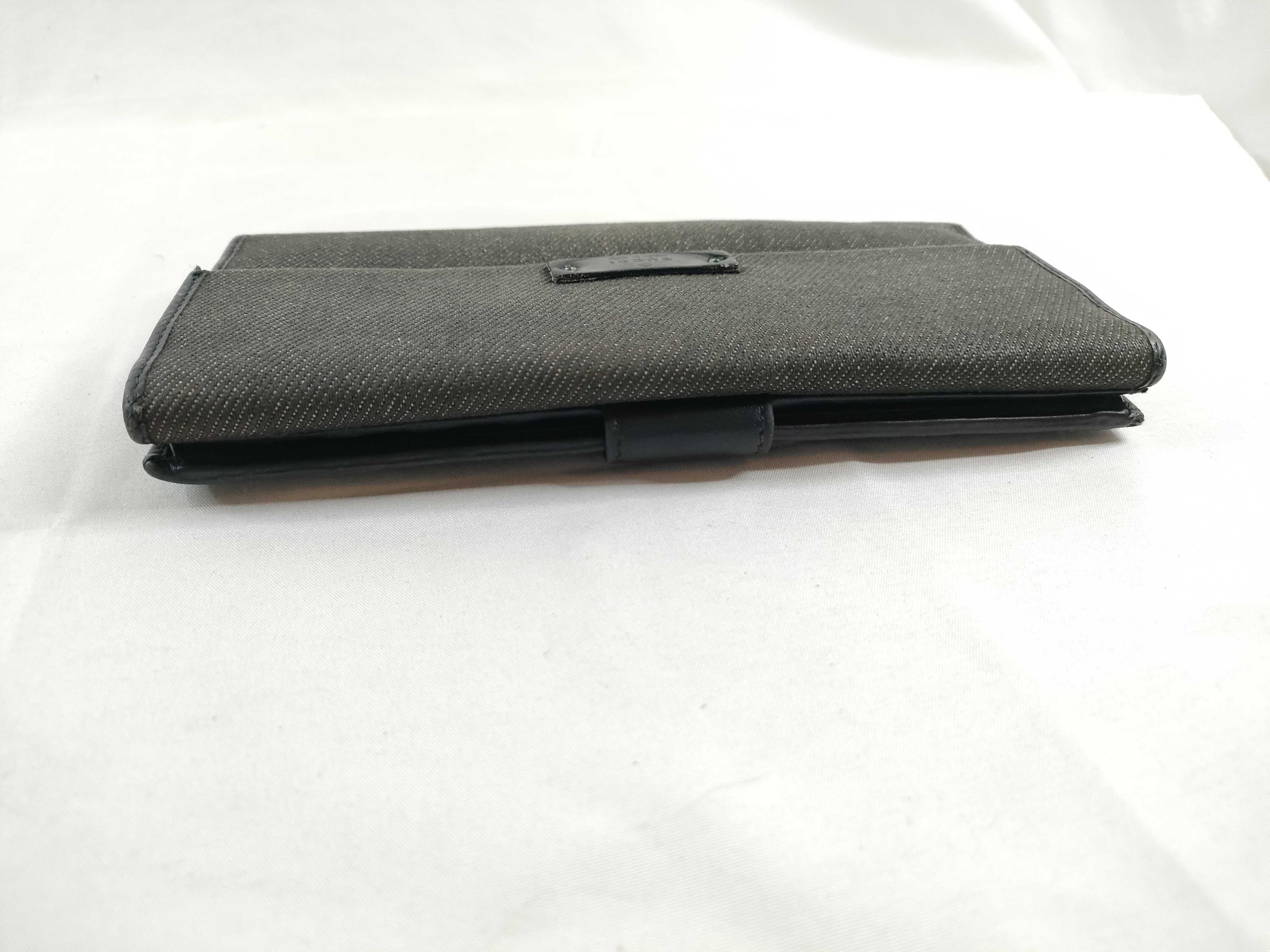 denim long wallet — view 6