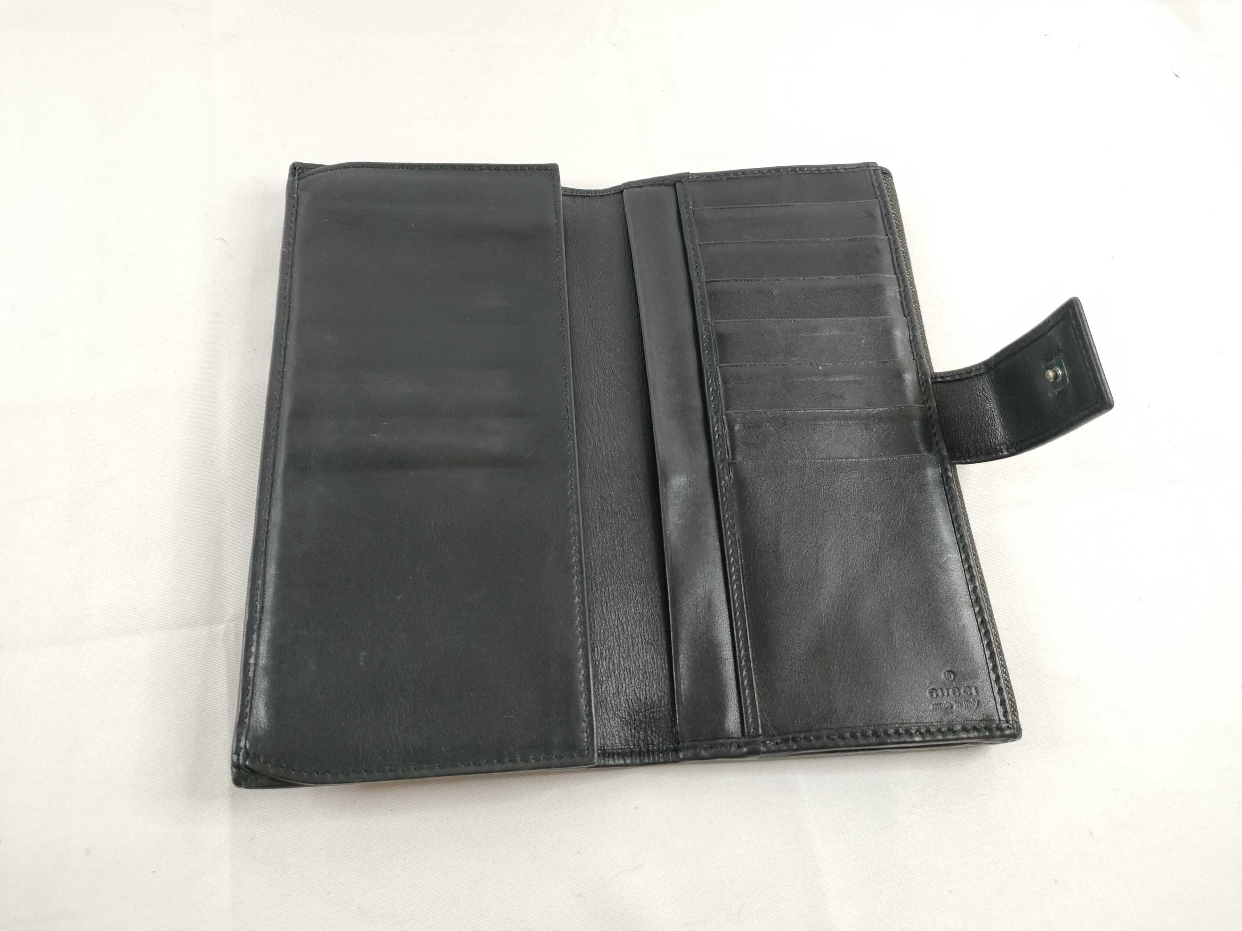 denim long wallet — view 8