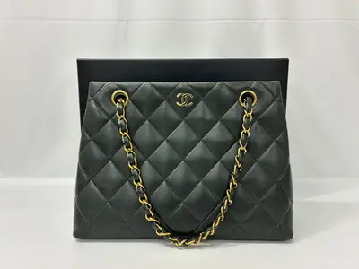 Matelassé Chain Bag Leather