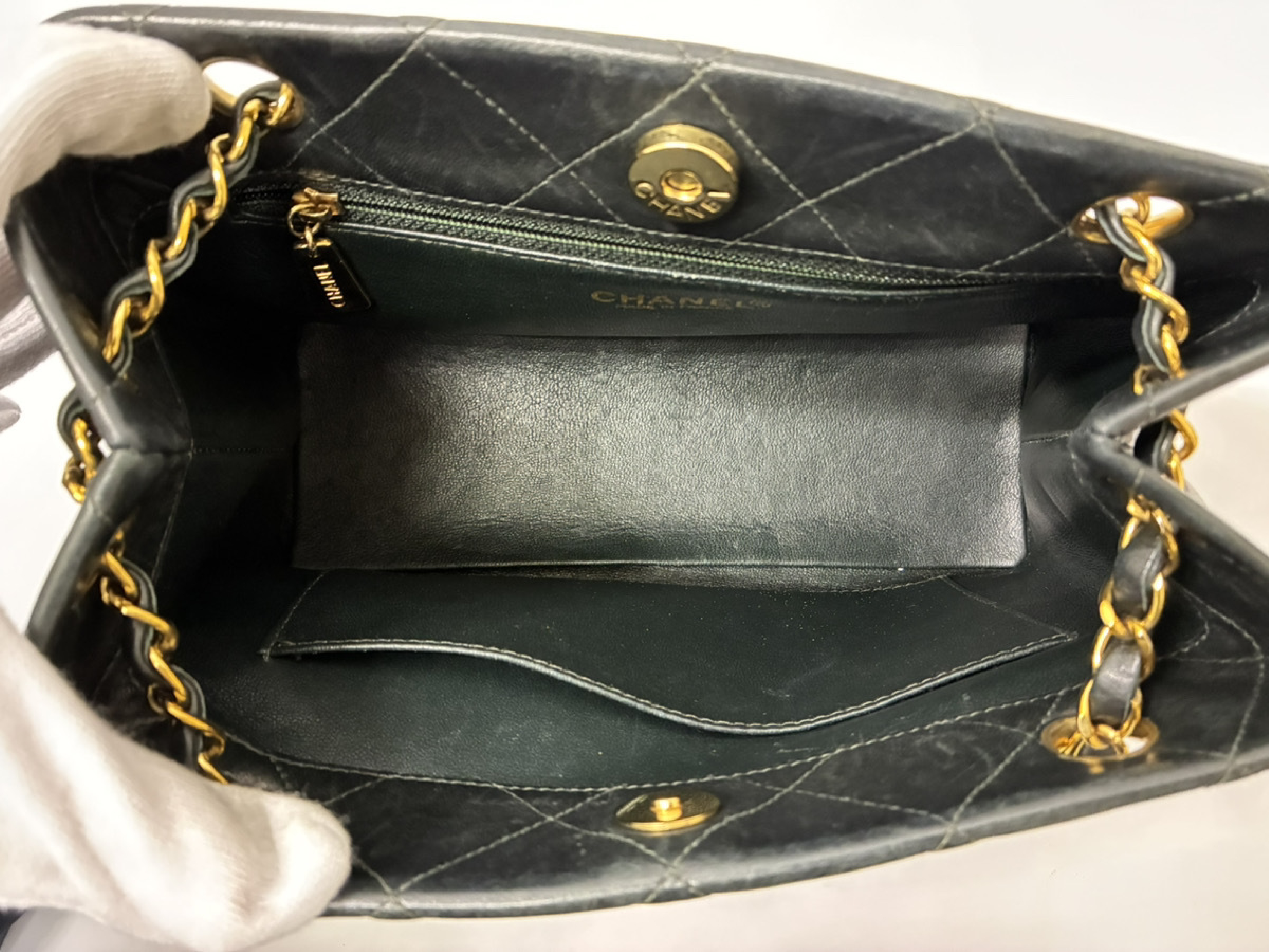 Matelassé Chain Bag Leather — view 8