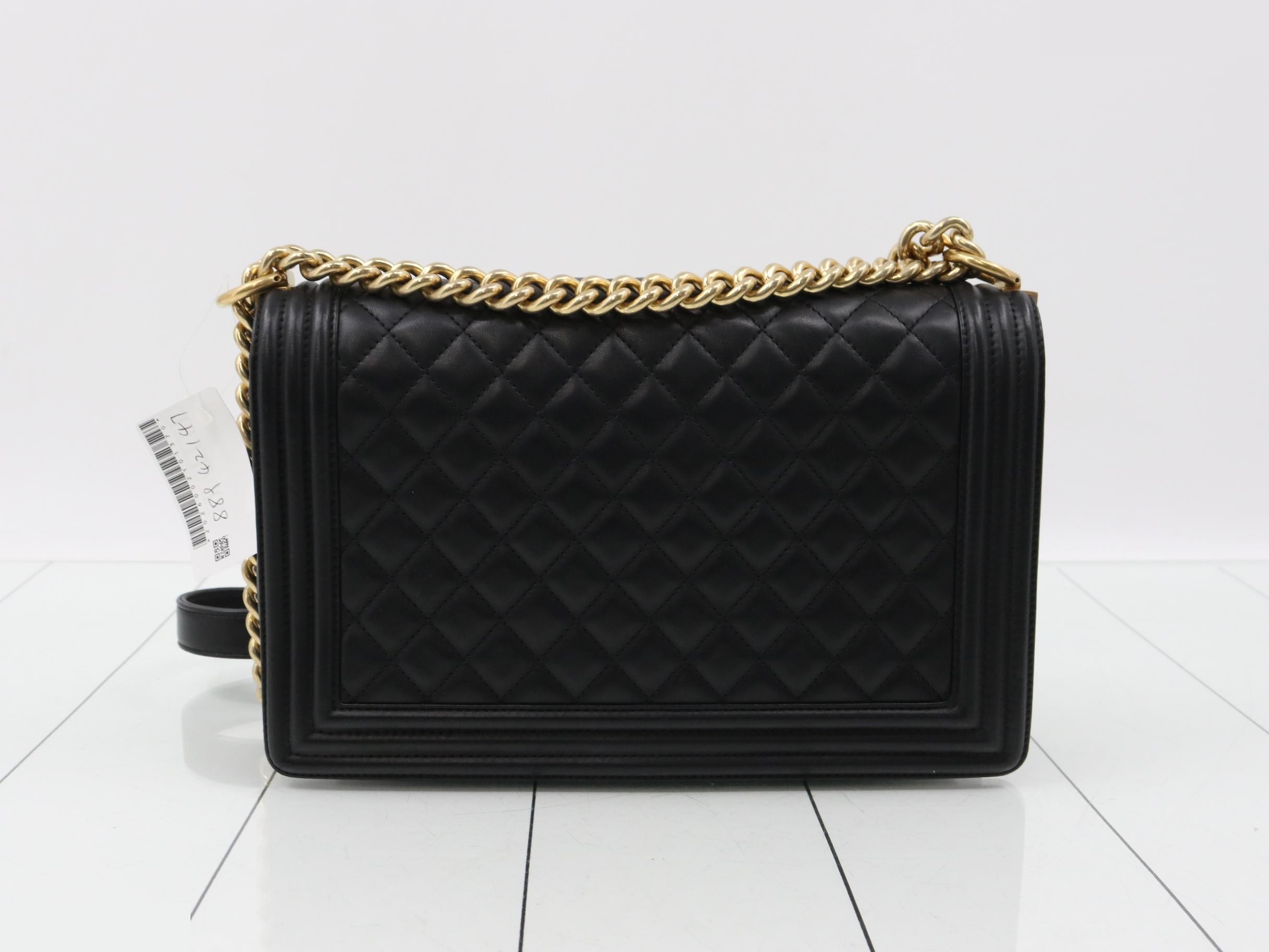 Boy Chanel 28 Calfskin Shoulder Bag — view 2