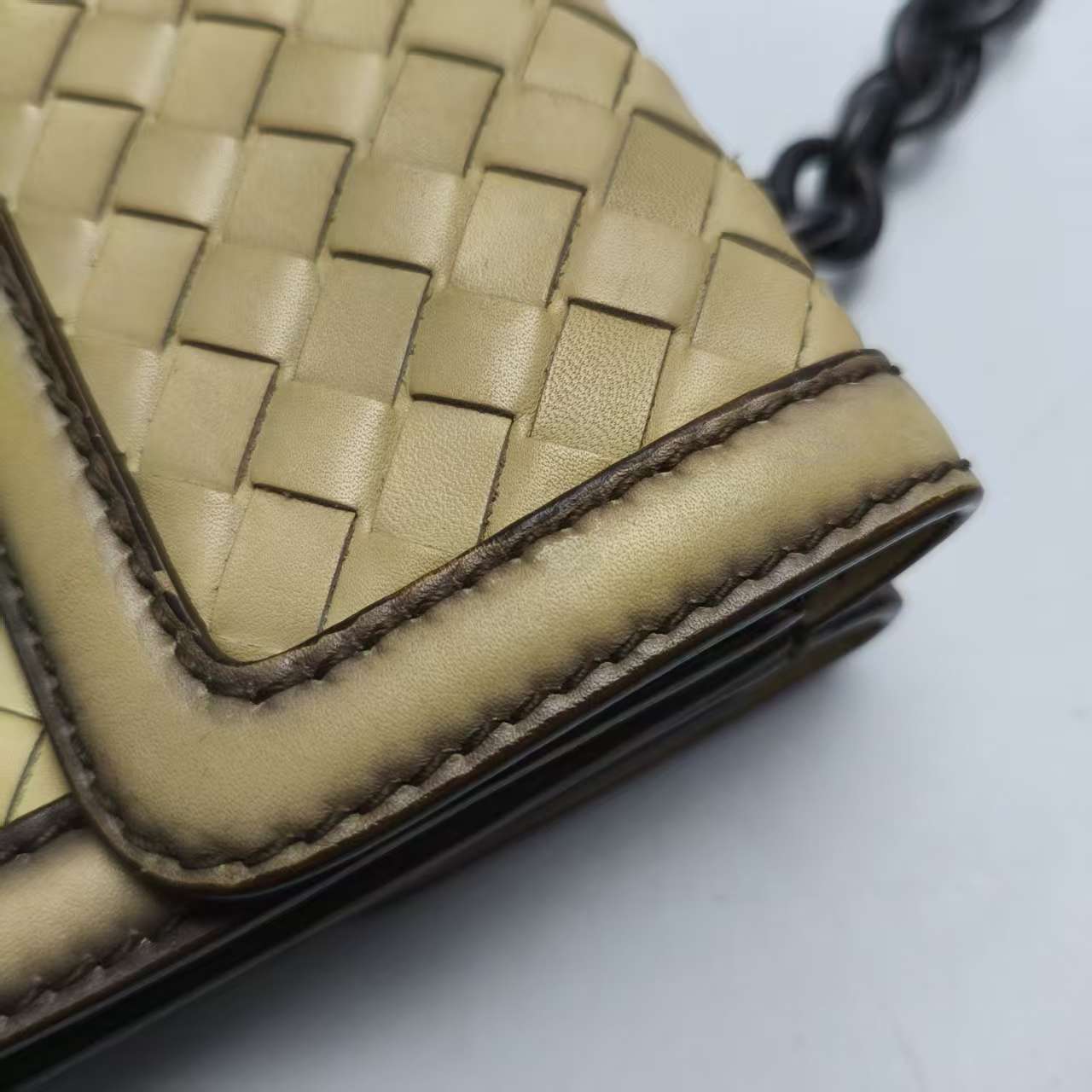 【*Shipped from: China*】BOTTEGA VENETA Lambskin Shoulder Bag — view 12