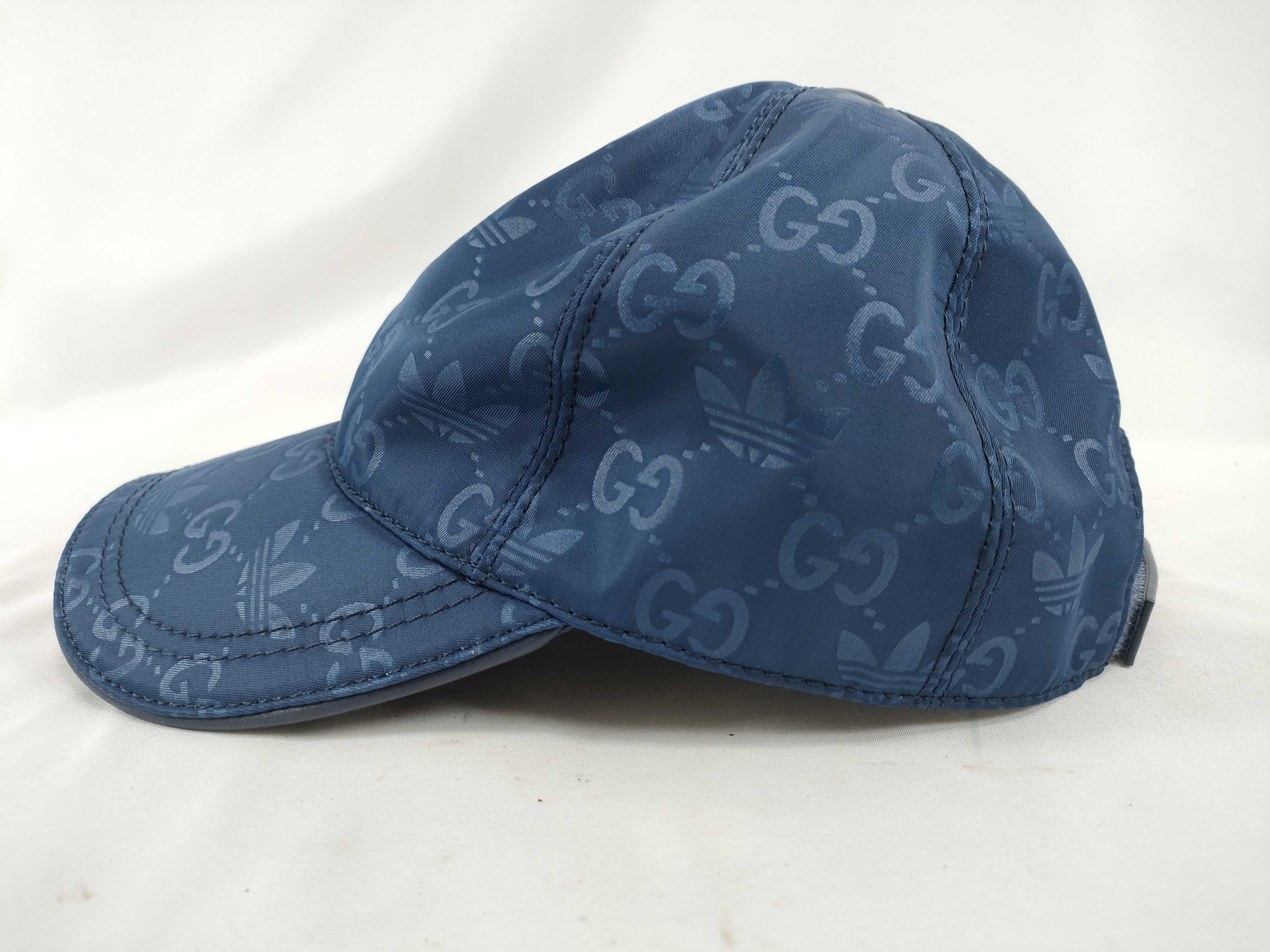 x Adidas Cap, Cotton x Leather, Size M, 200035 (Other Accessories) — view 3