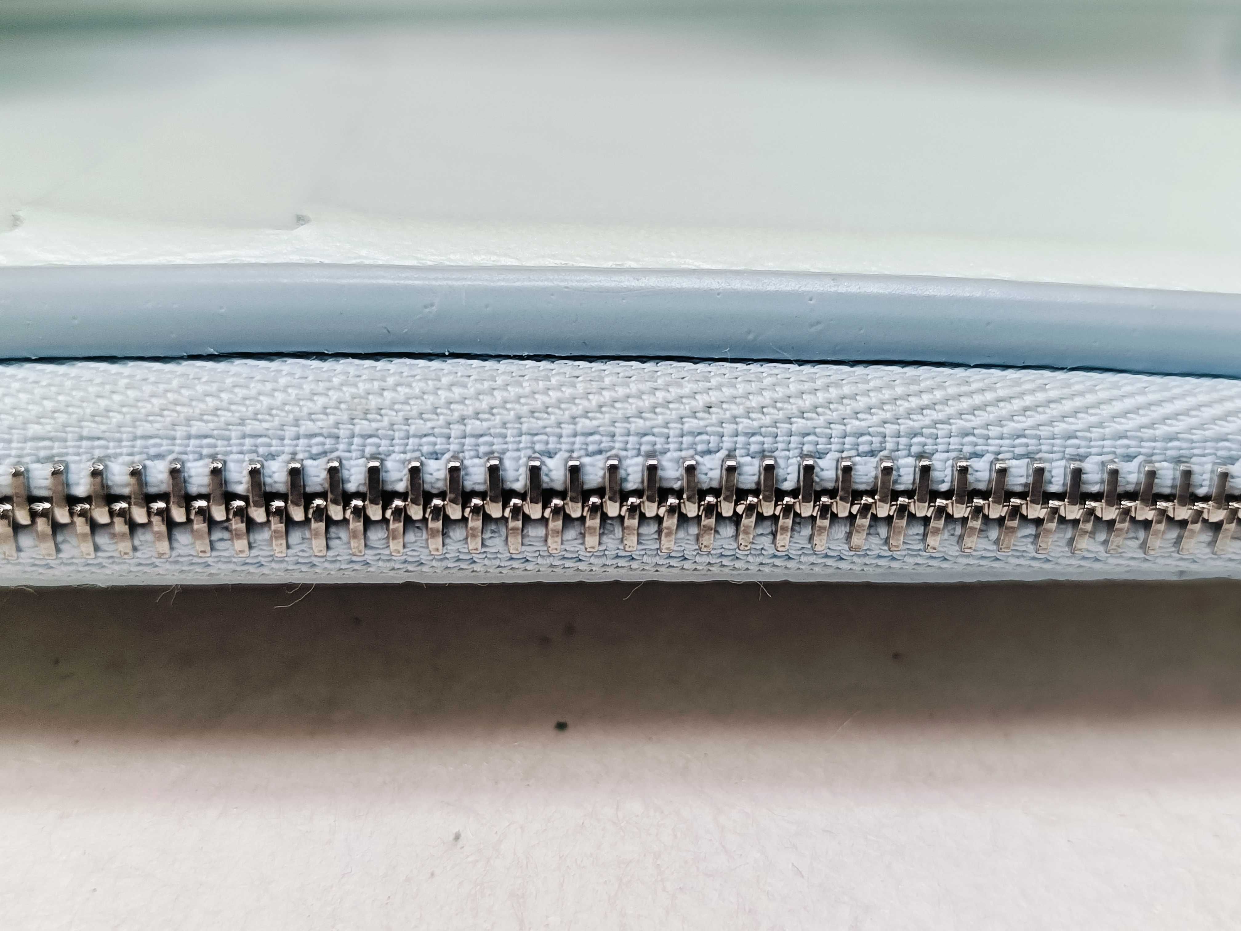 Limited Edition Taurillon Leather Portefeuille Capucines Blue Wallet with Name Engraving — view 10