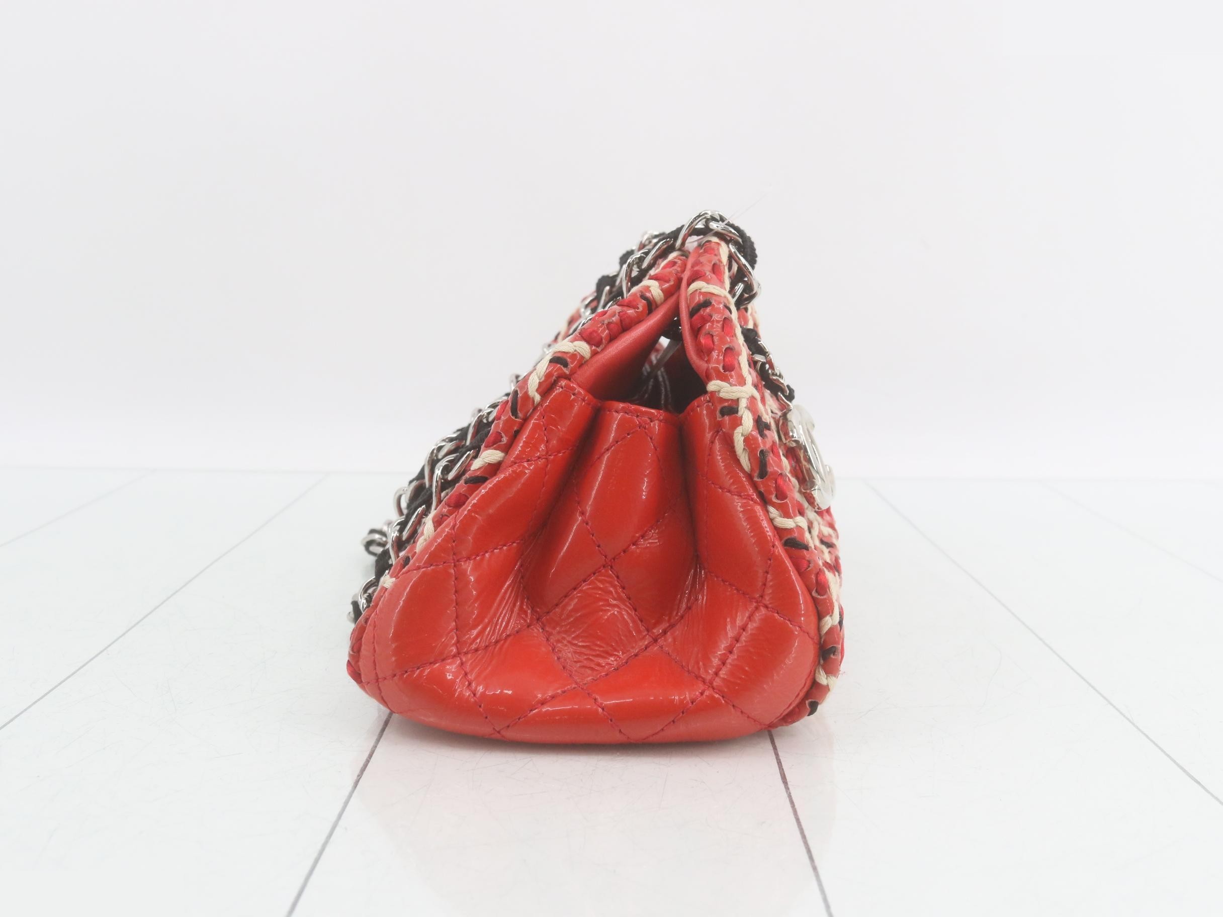 Mademoiselle Bowling Bag, Patent Leather, Item No. 14, Coco Mark — view 4