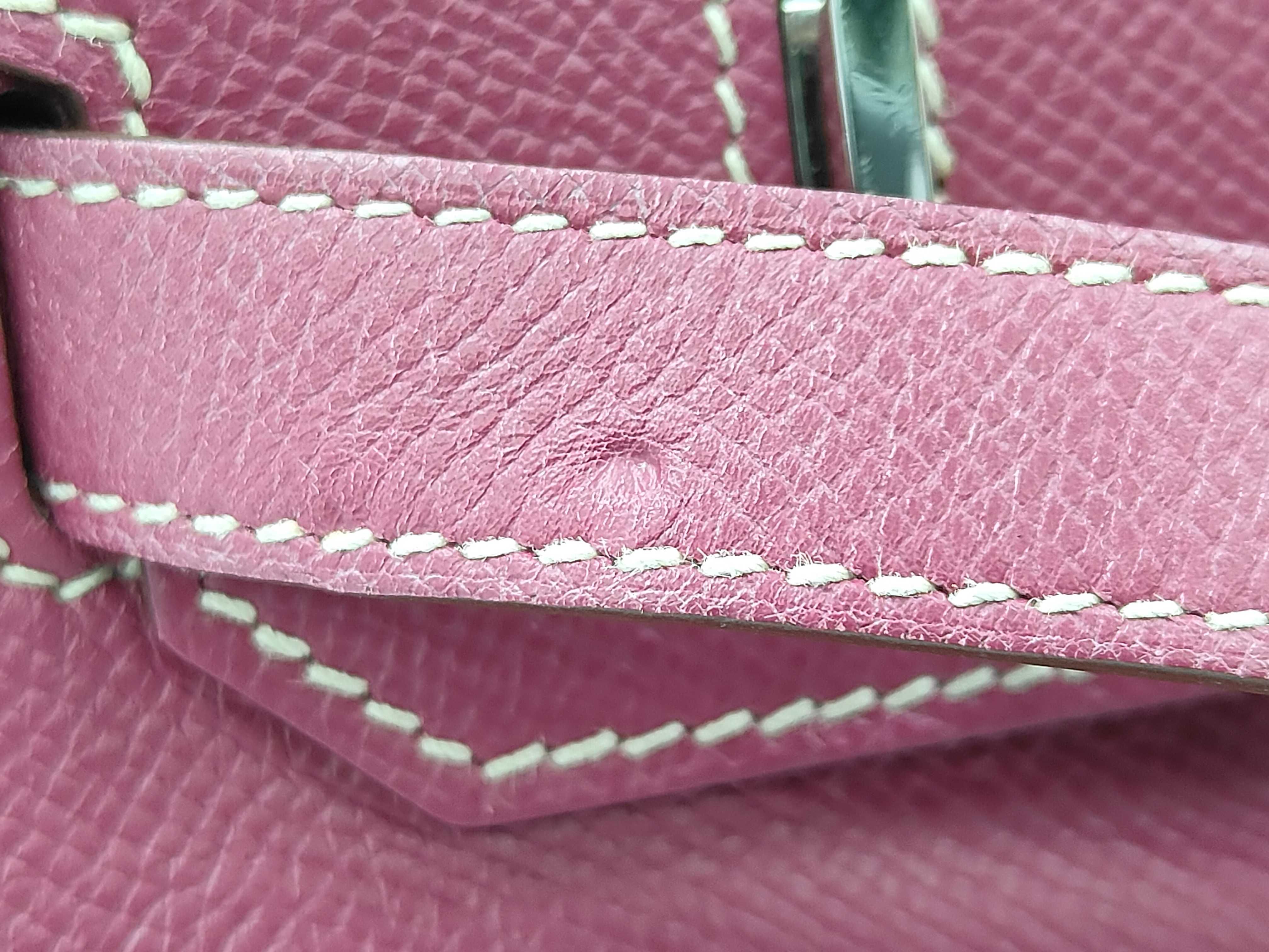 Birkin 30 Purple Handbag O — view 13