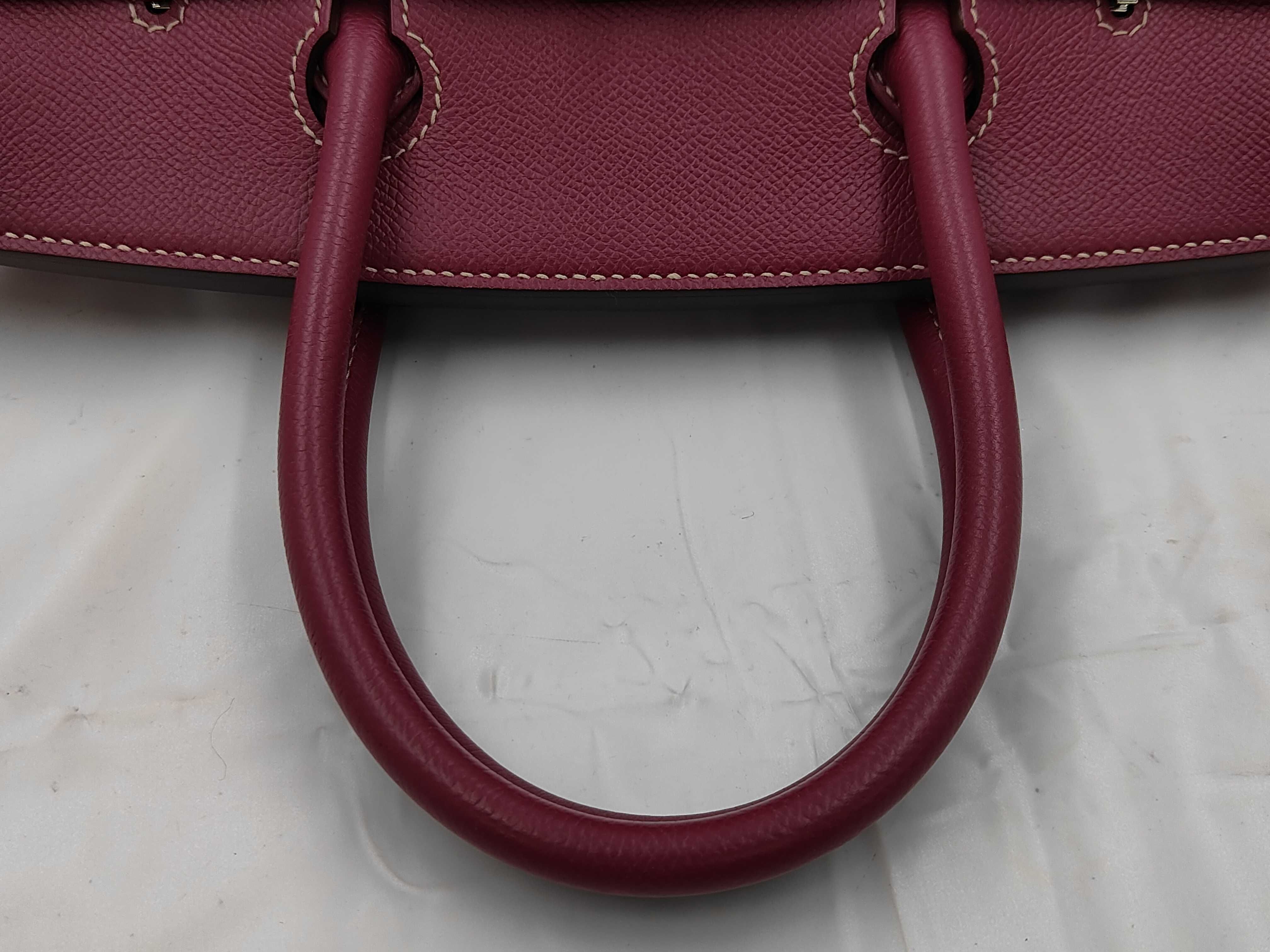 Birkin 30 Purple Handbag O — view 3