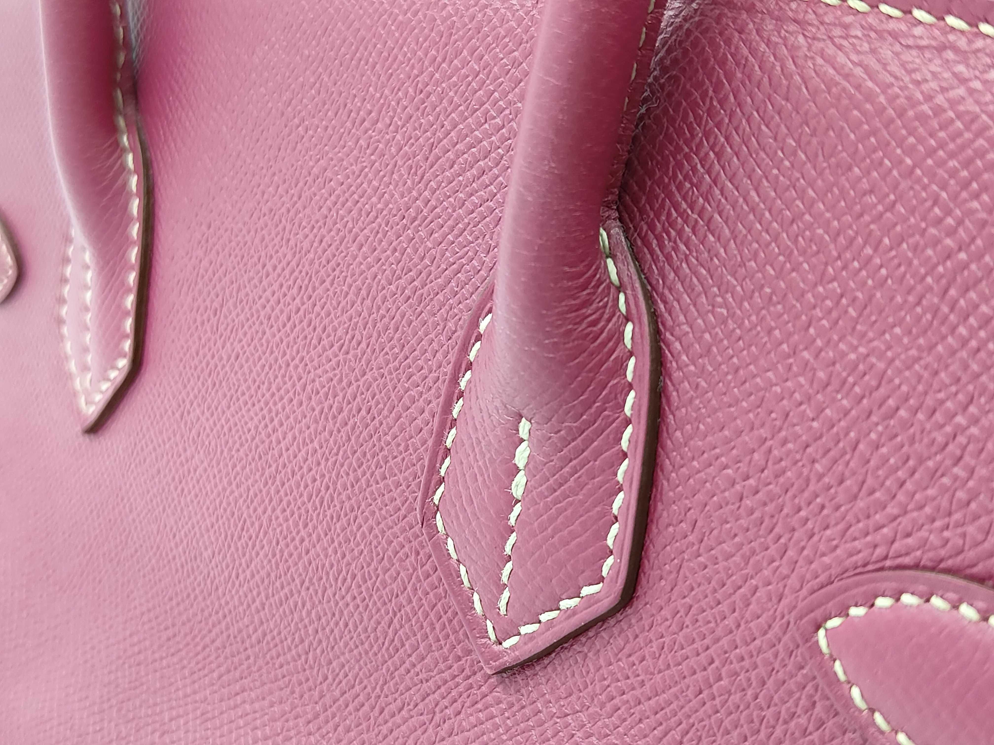 Birkin 30 Purple Handbag O — view 5