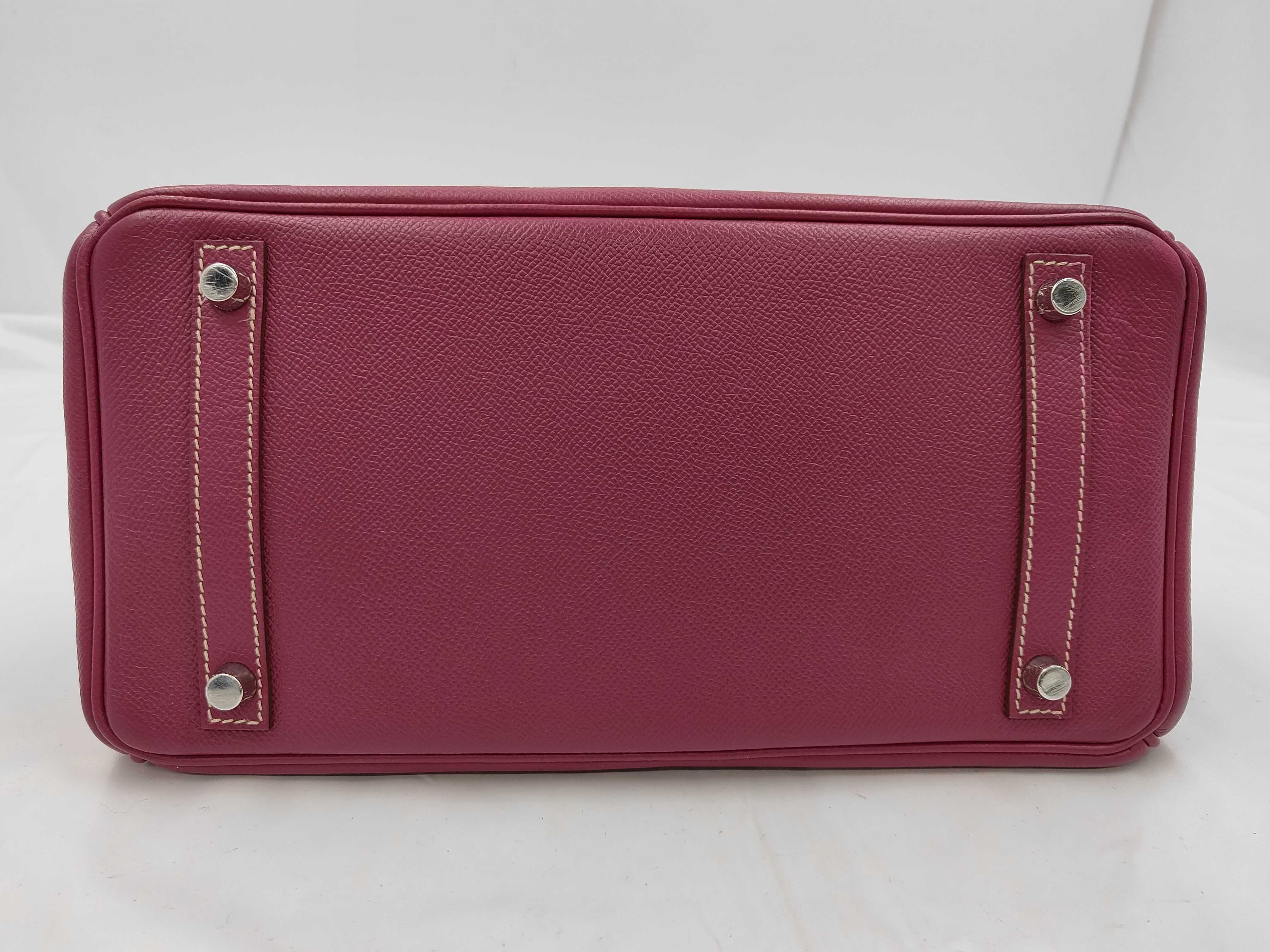 Birkin 30 Purple Handbag O — view 7