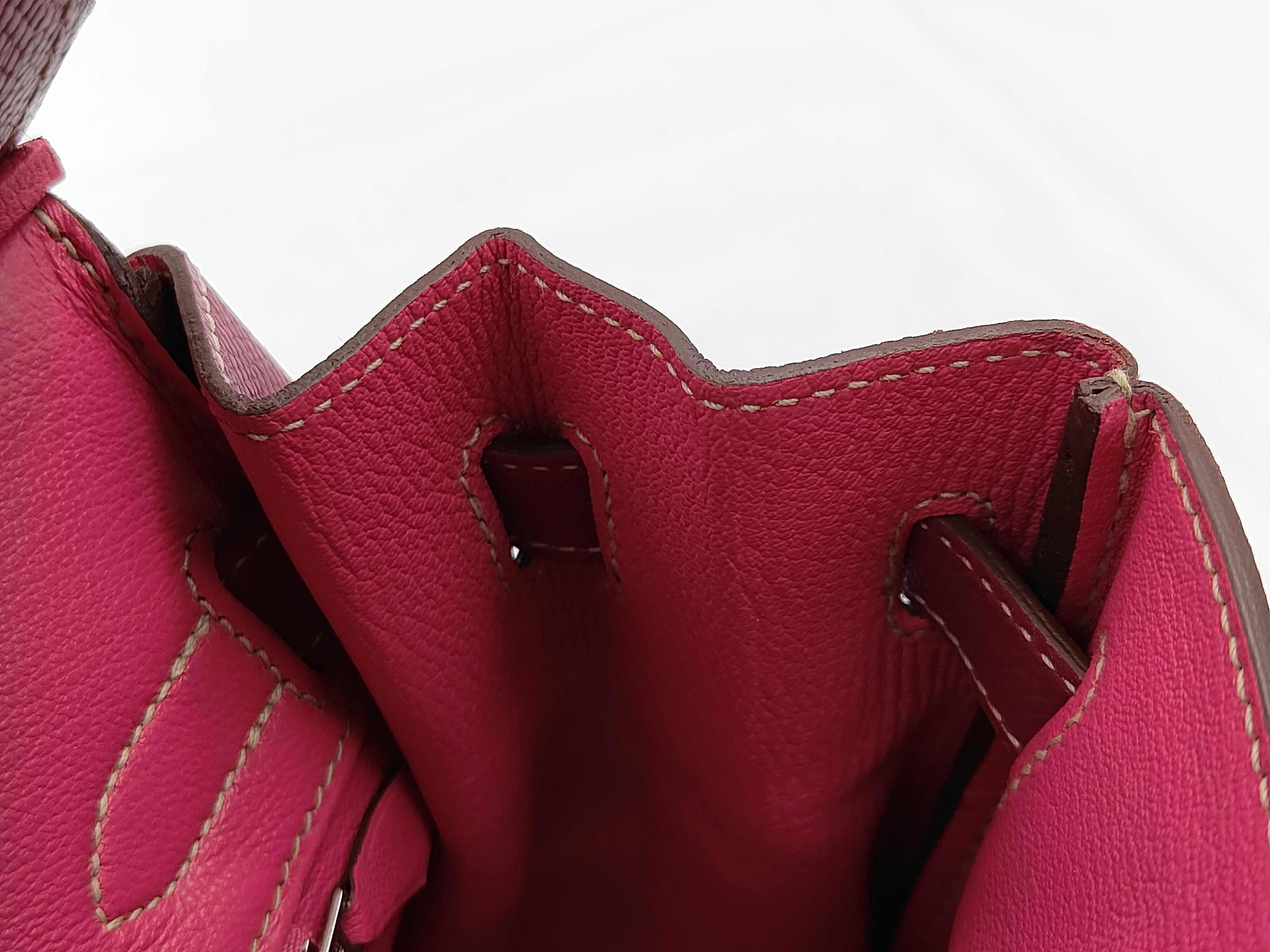 Birkin 30 Purple Handbag O — view 8
