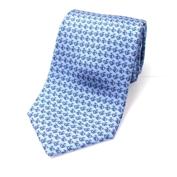 Hermès silk tie — view 4