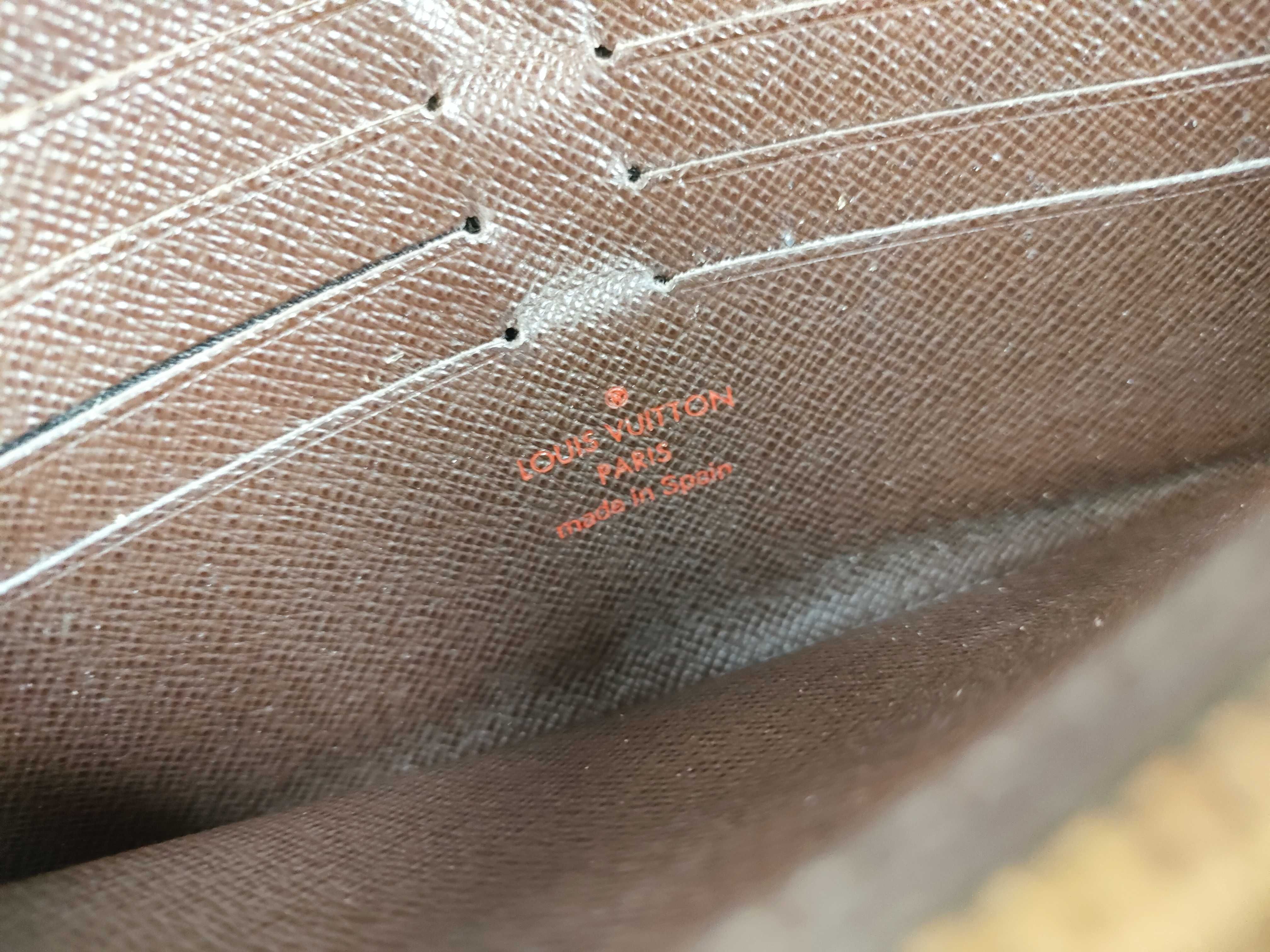 Damier Louis Vuitton Portefeuille Sistina Wallet — view 15