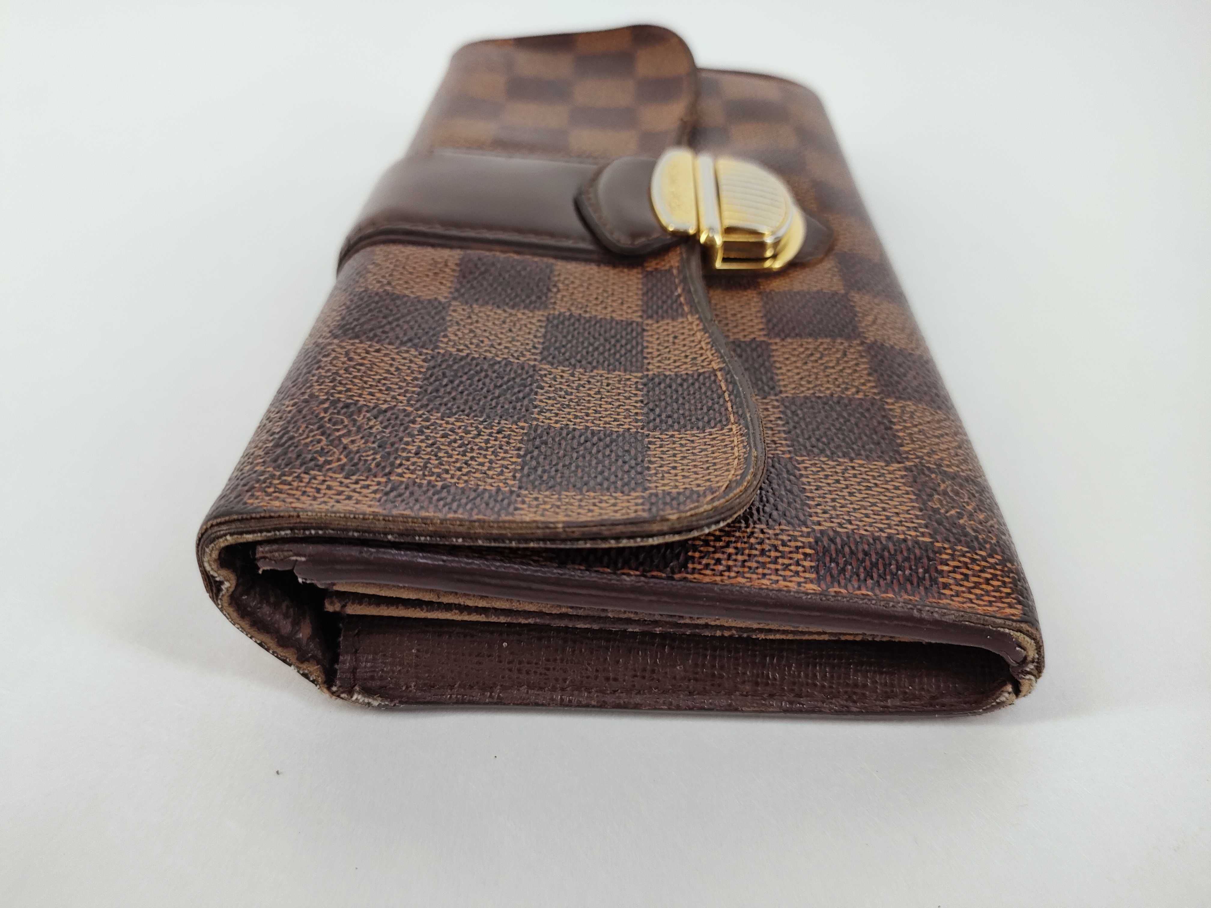 Damier Louis Vuitton Portefeuille Sistina Wallet — view 4
