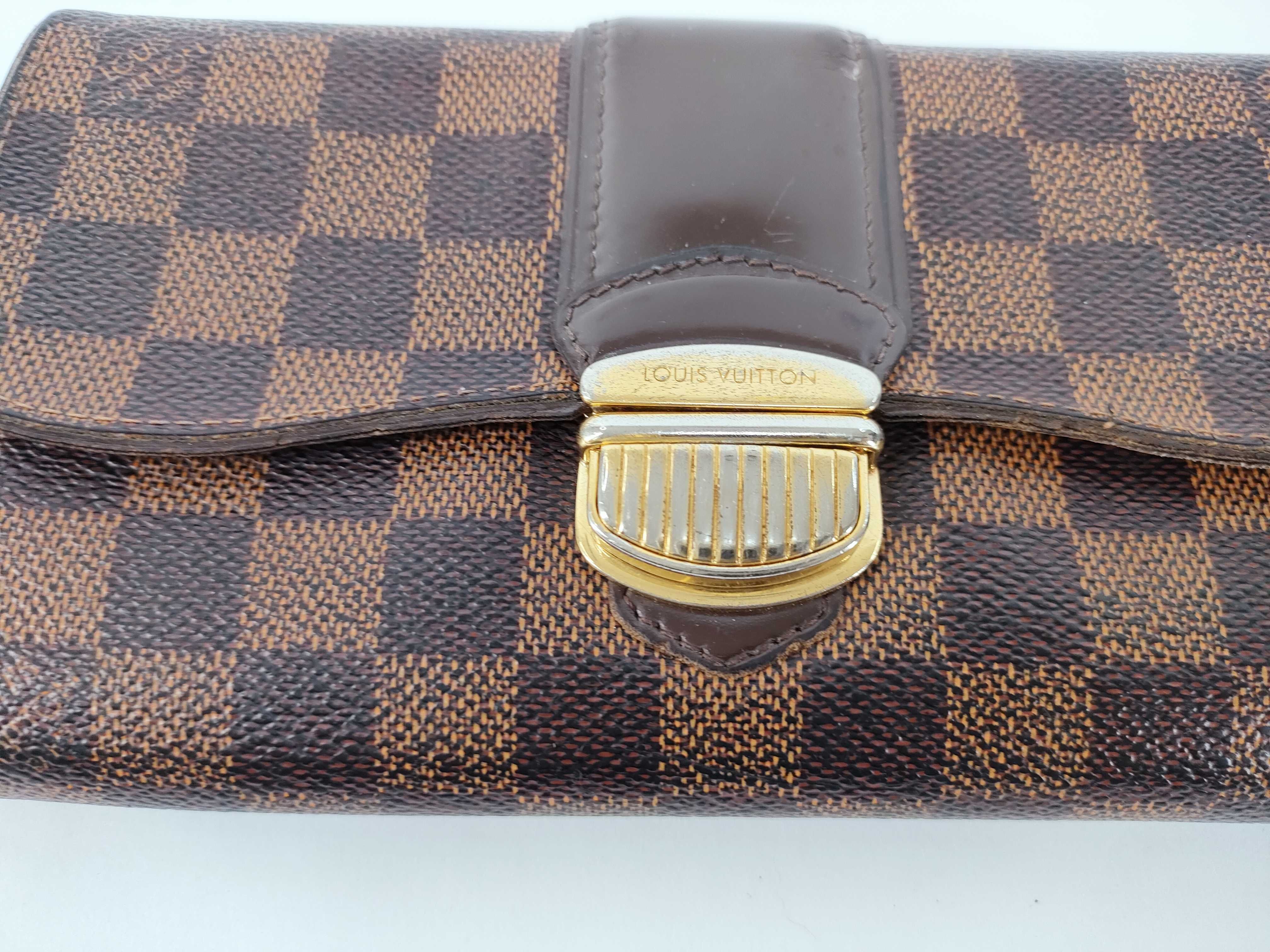 Damier Louis Vuitton Portefeuille Sistina Wallet — view 8