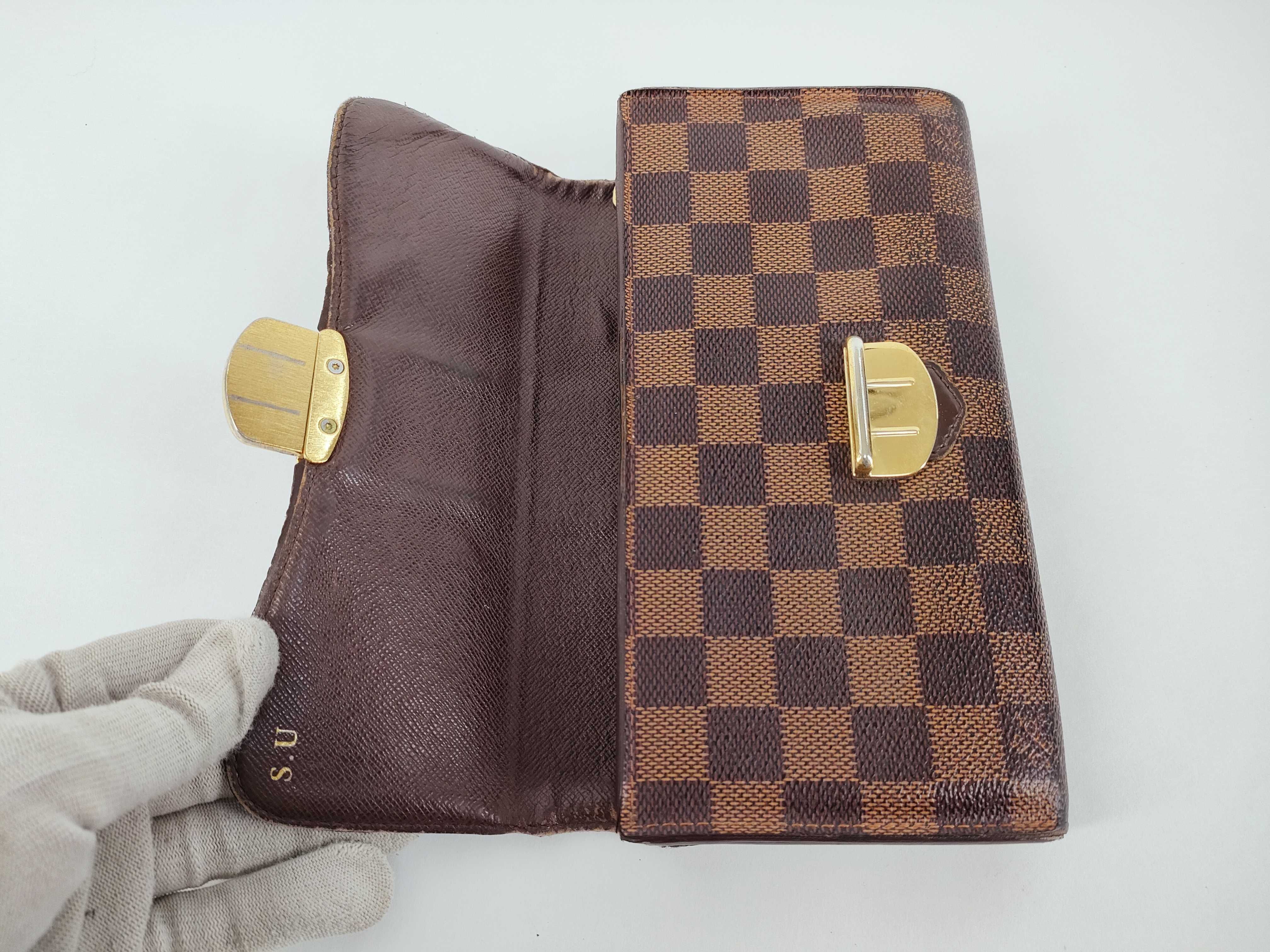 Damier Louis Vuitton Portefeuille Sistina Wallet — view 9