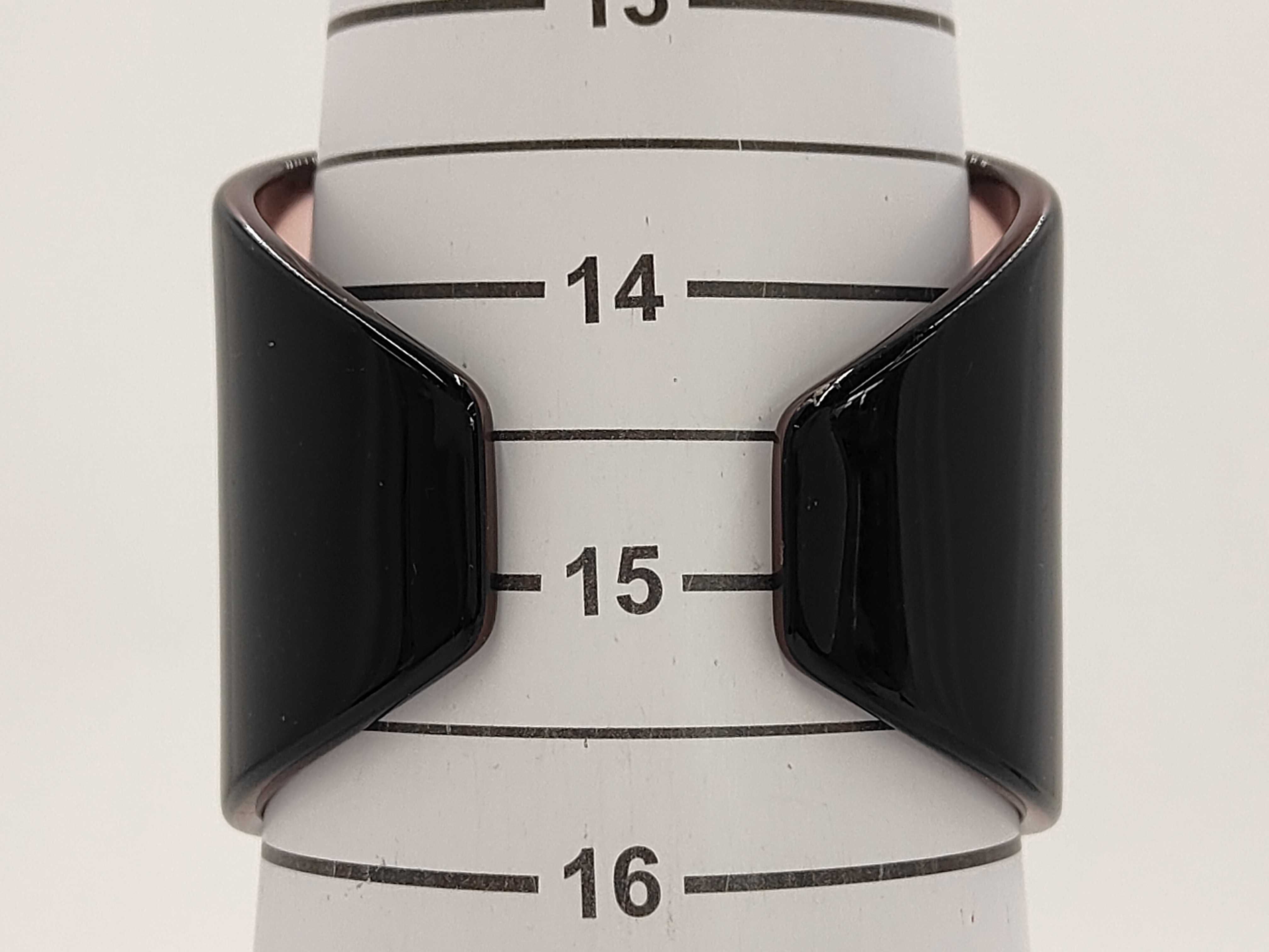 Plastic Bangle, Black Bracelet/Bangle — view 6