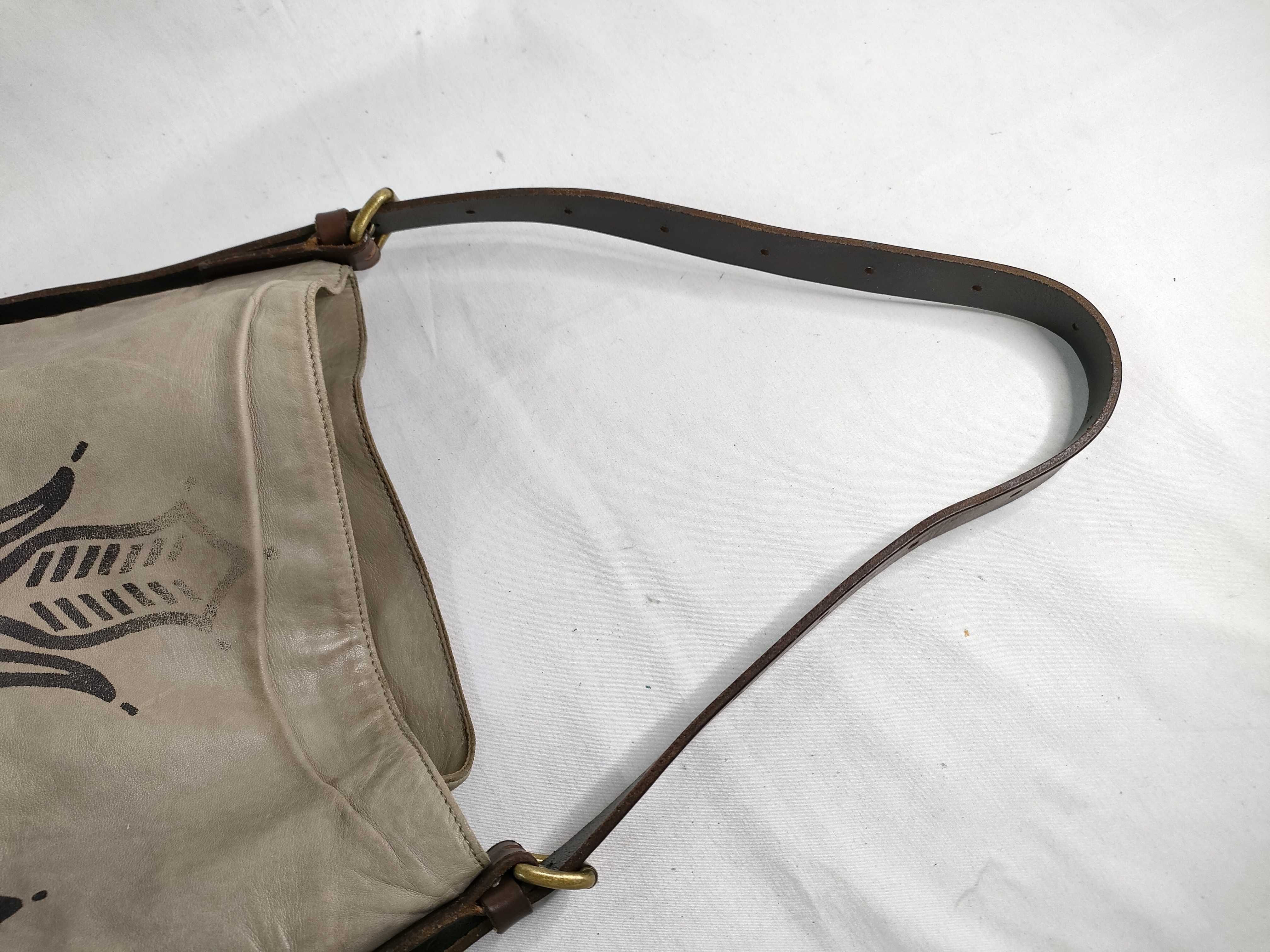 Lambskin Archive Shoulder Bag Brown Shoulder Bag — view 3