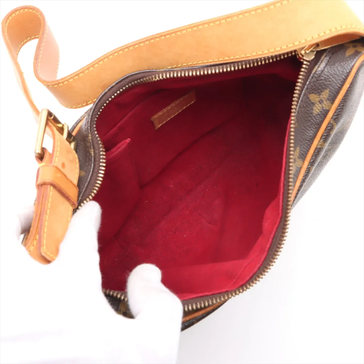 Monogram Croissant MM M51512 Serial Unclear Brown — view 7