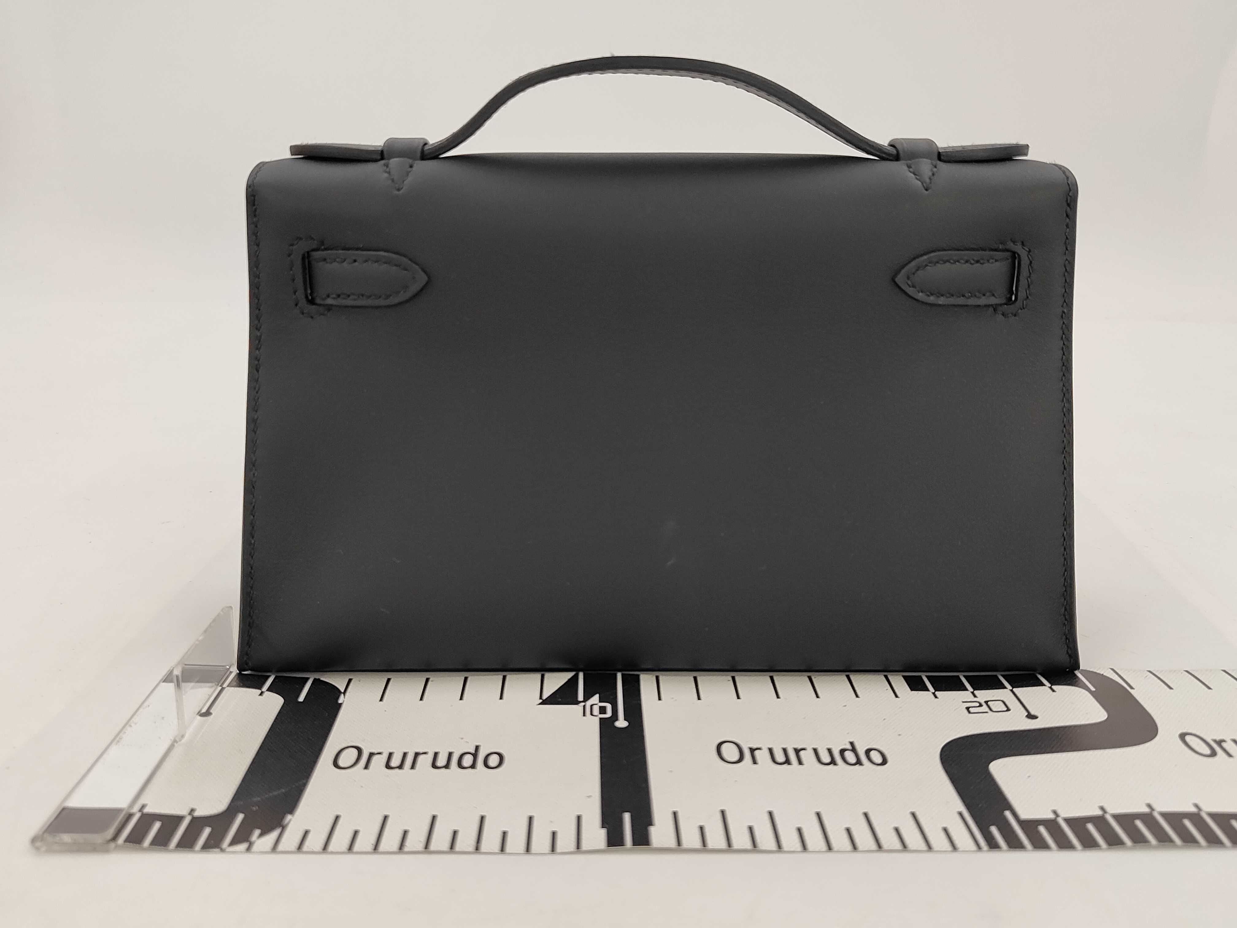 Kelly Pochette K stamp Noir handbag — view 2