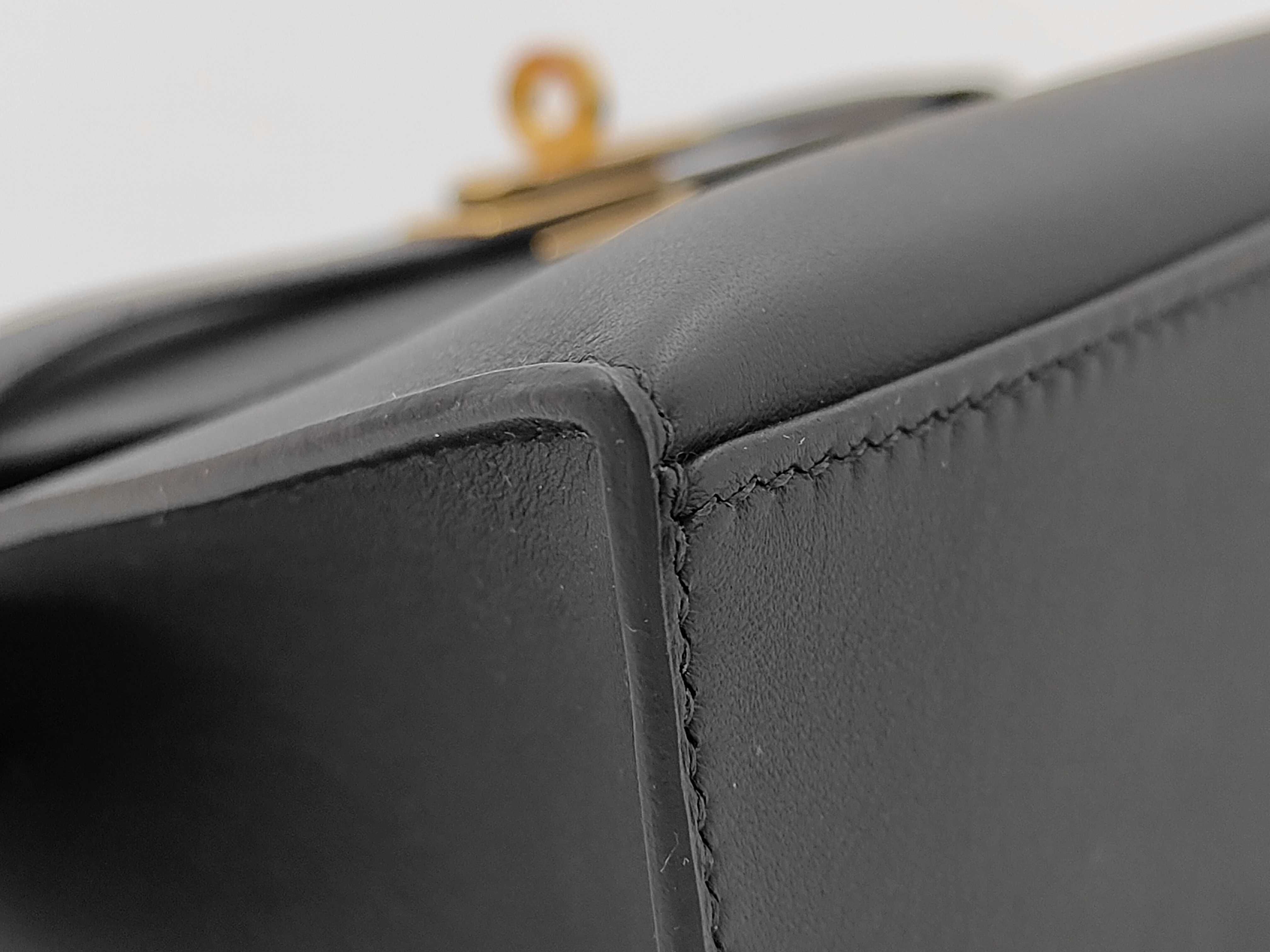 Kelly Pochette K stamp Noir handbag — view 7